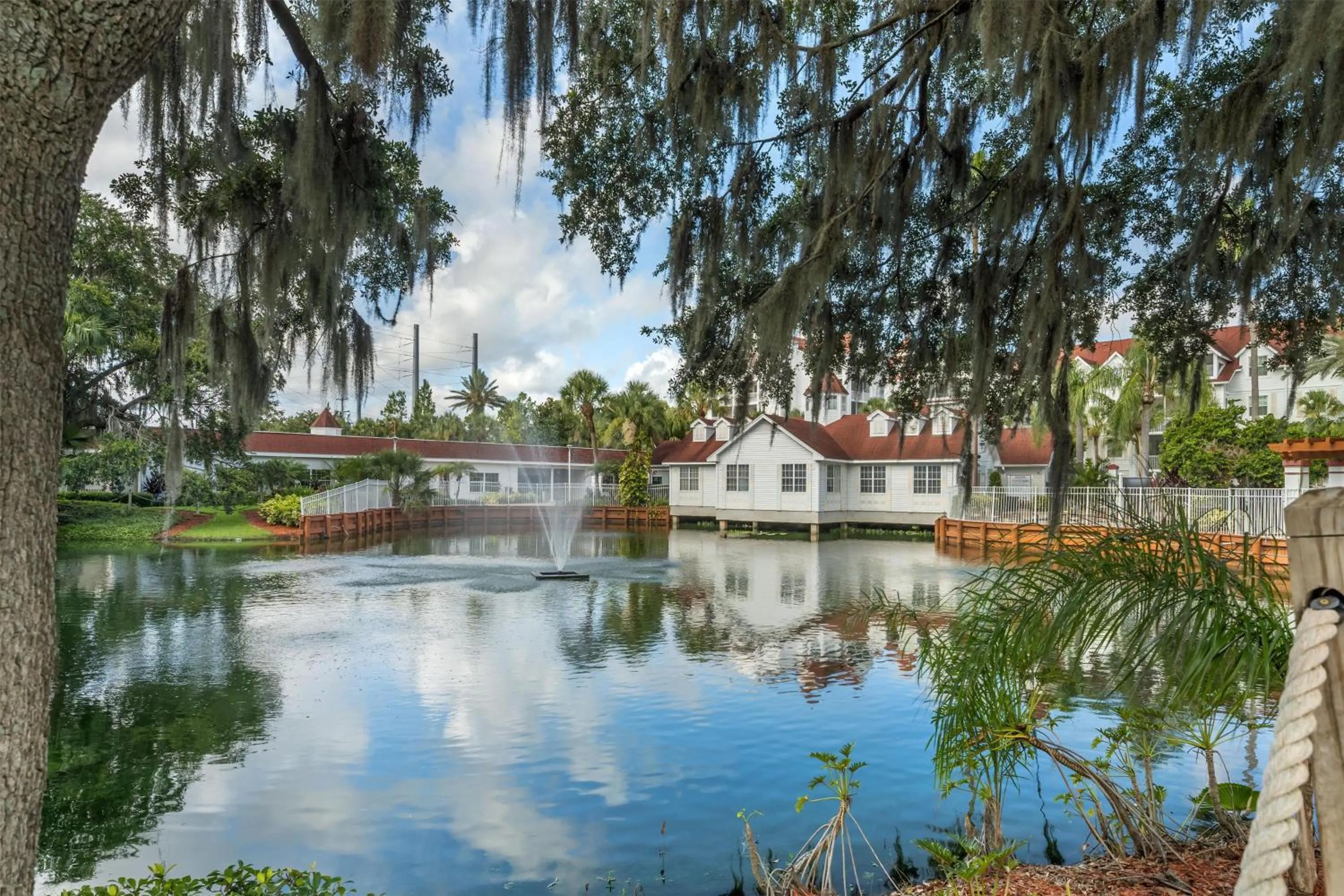 Property building in Hilton Vacation Club Grand Beach Orlando