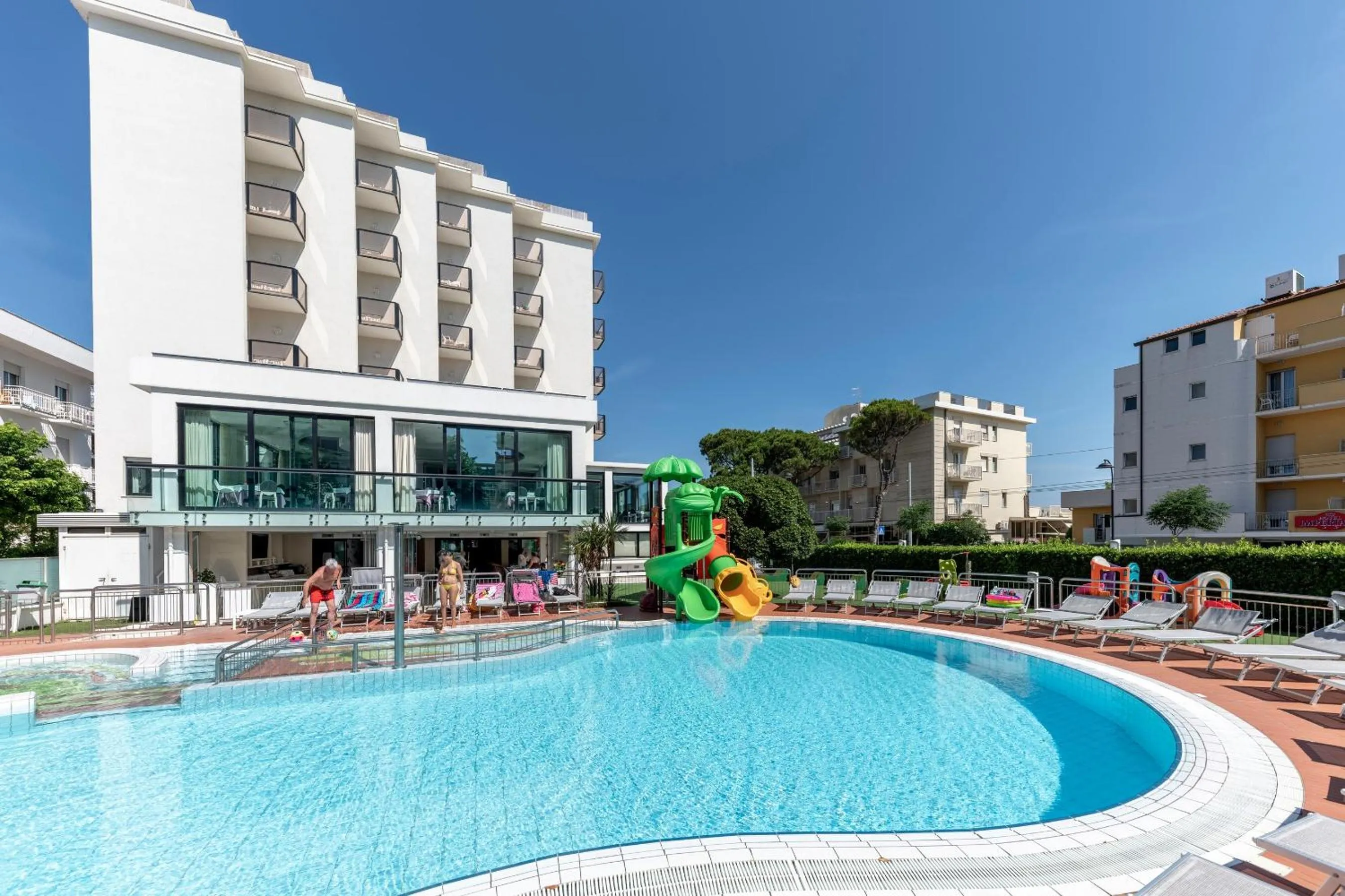 Property building in Hotel 2000 Riccione