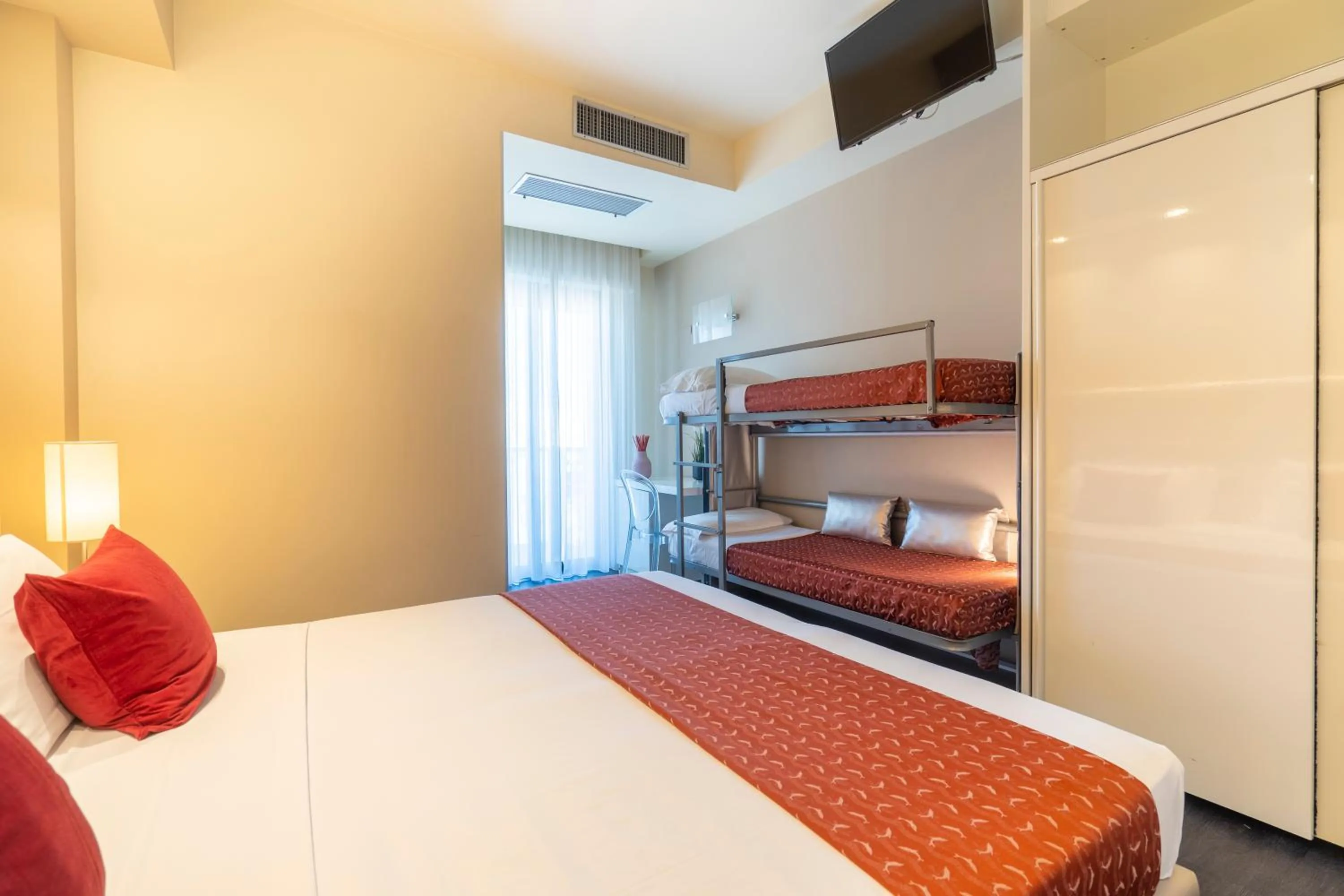 Bed in Hotel 2000 Riccione