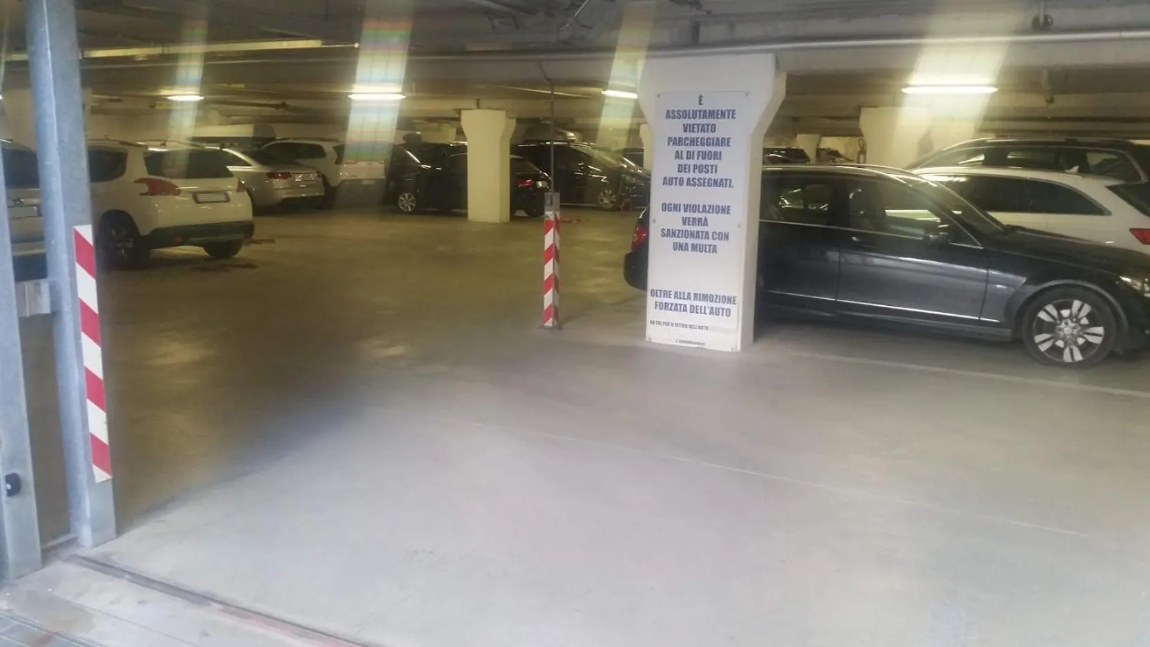 Parking in Hotel 2000 Riccione
