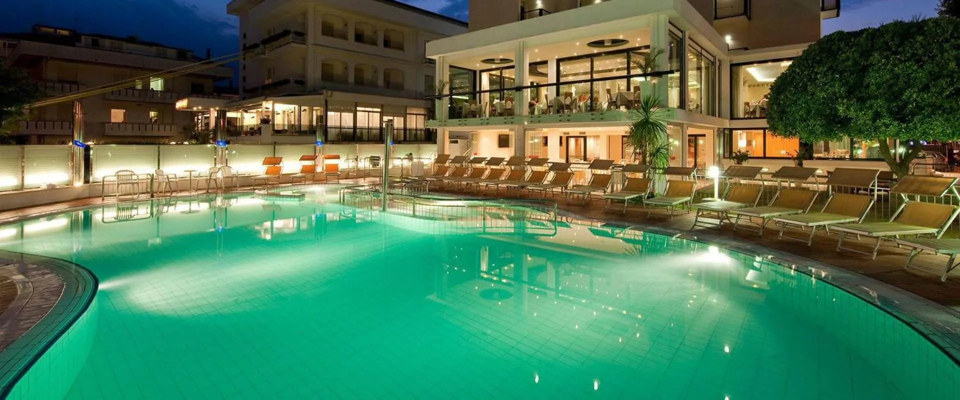 Swimming pool in Hotel 2000 Riccione
