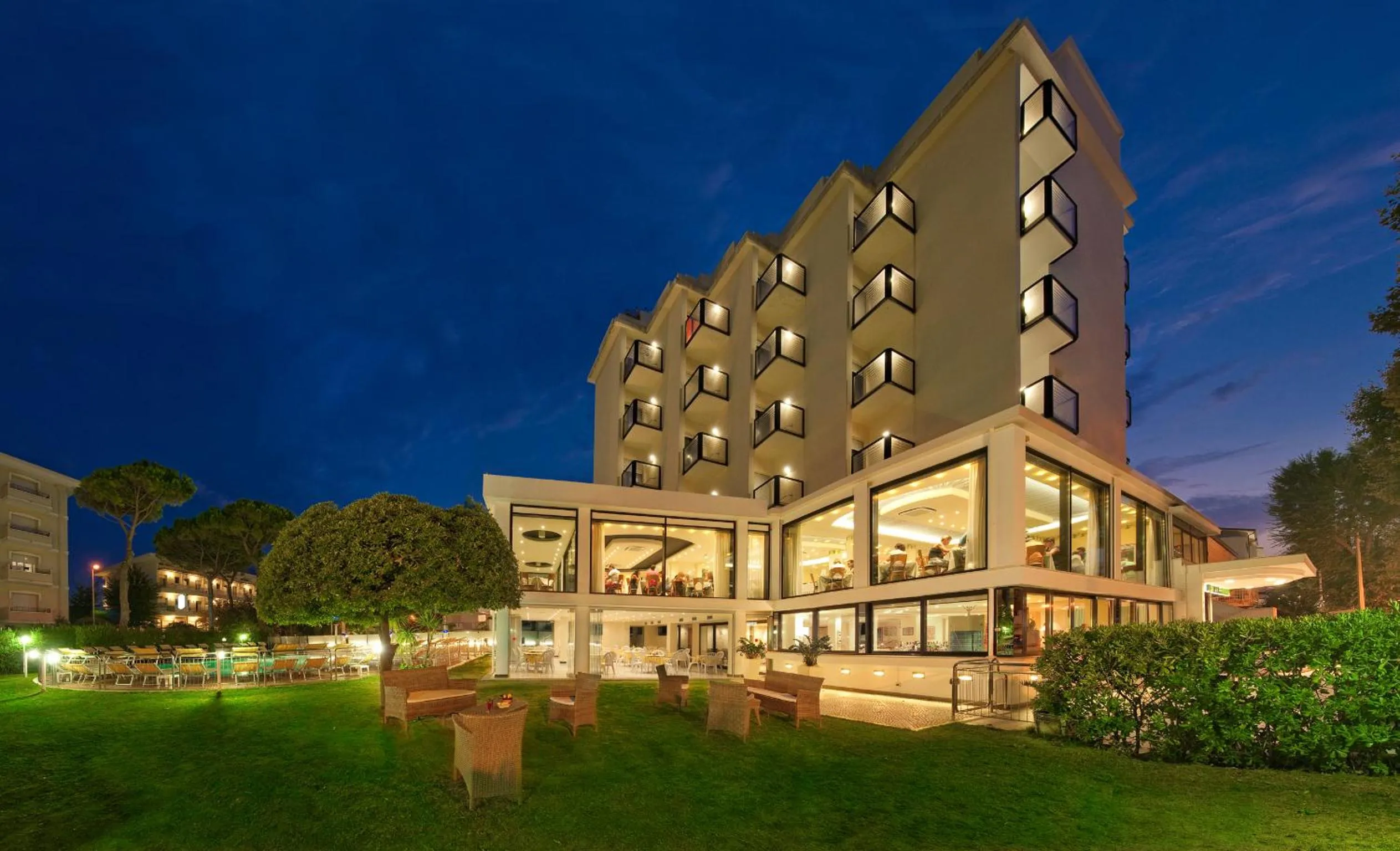 Property building in Hotel 2000 Riccione