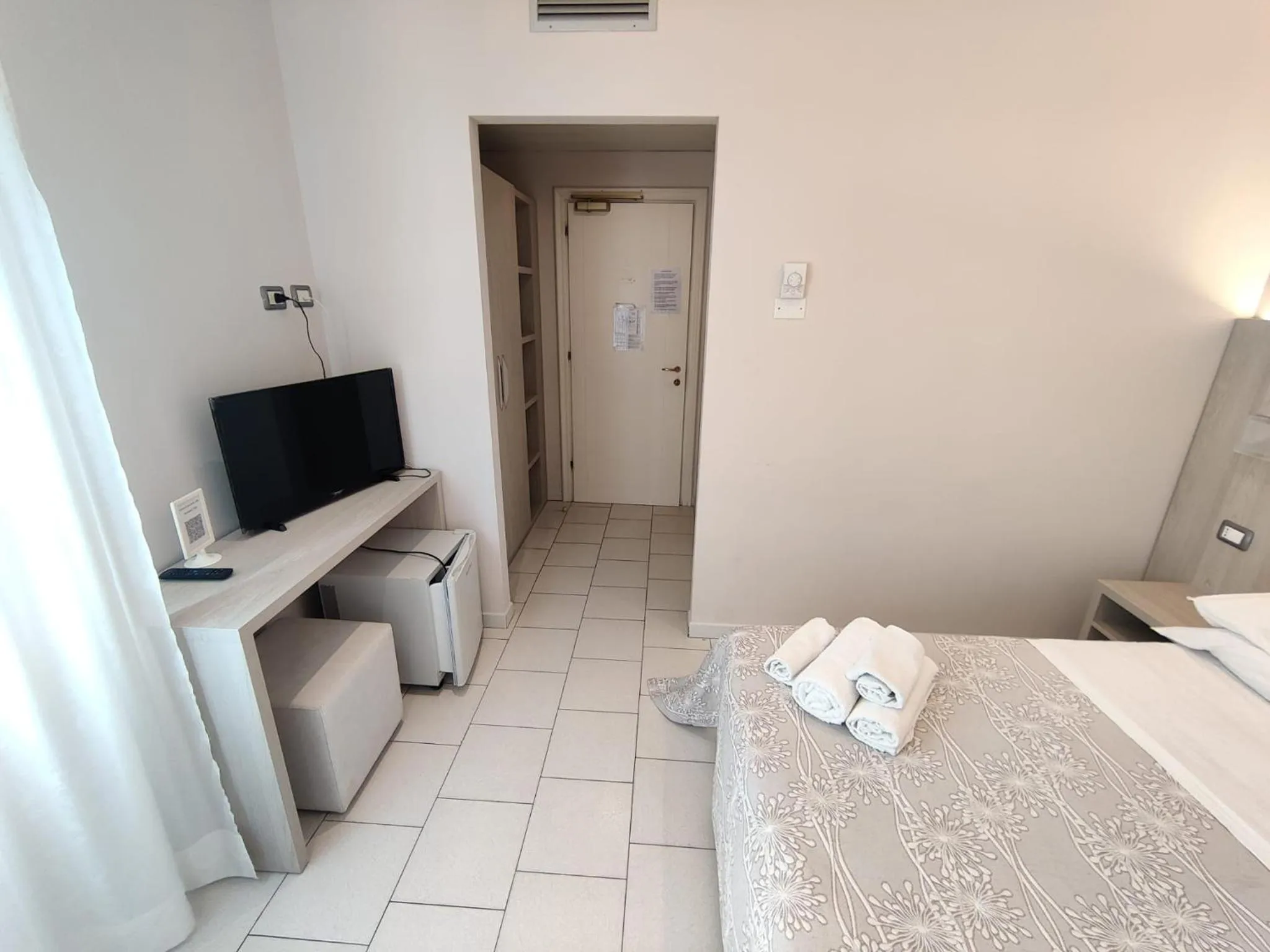 Bed in Hotel Stefan Room & Breakfast