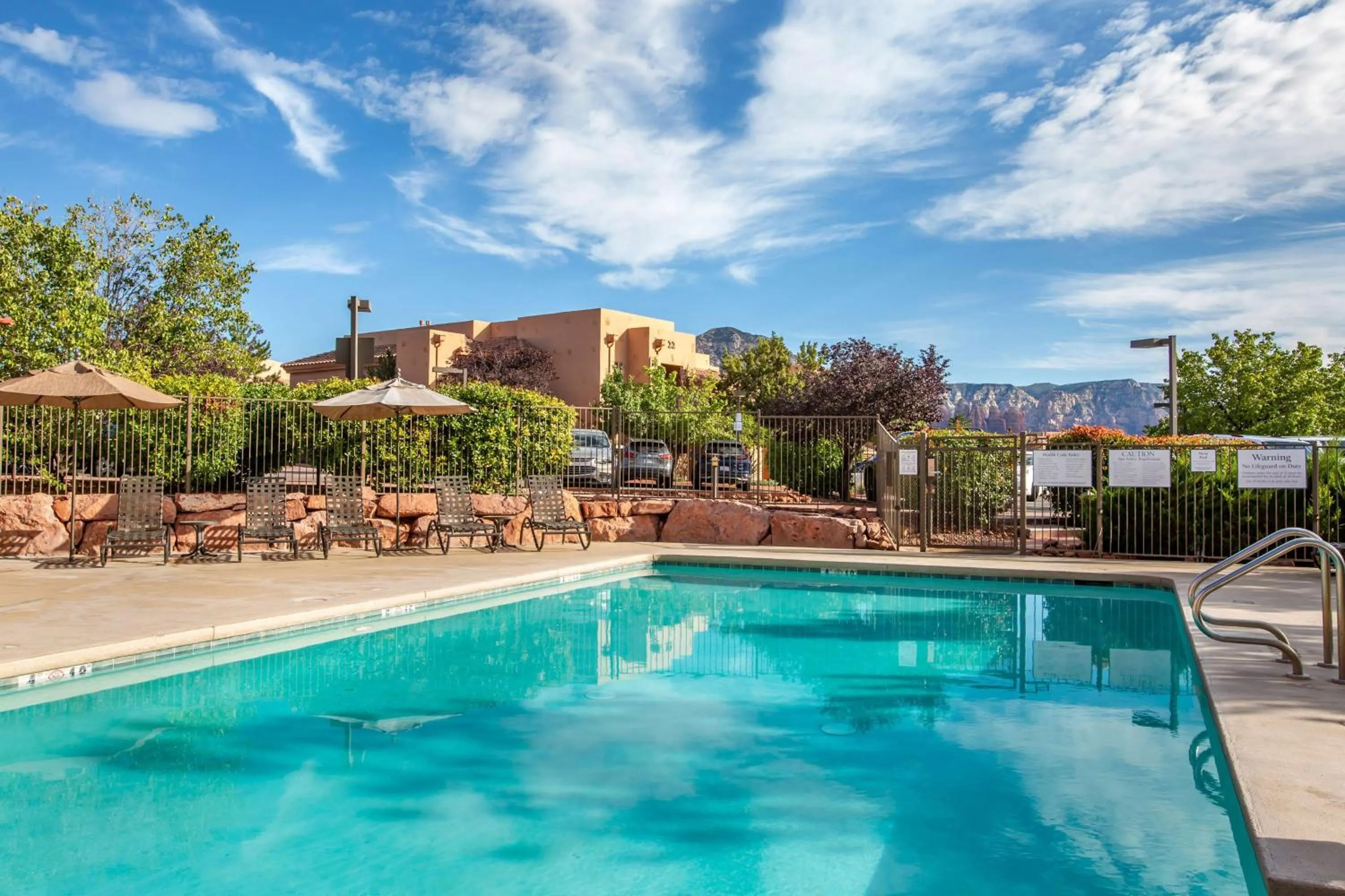 Pool view in Hilton Vacation Club Sedona Summit