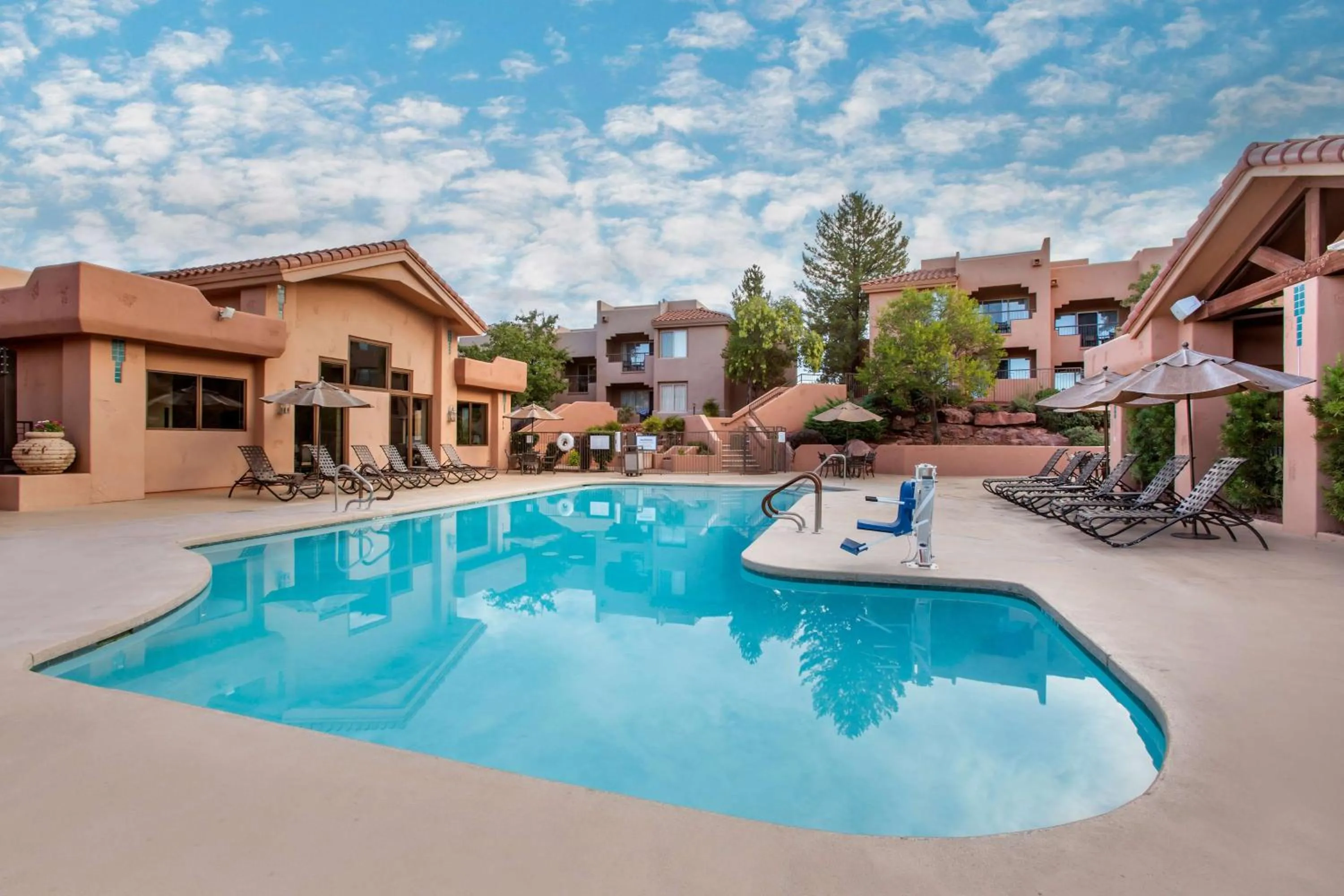 Pool view in Hilton Vacation Club Sedona Summit