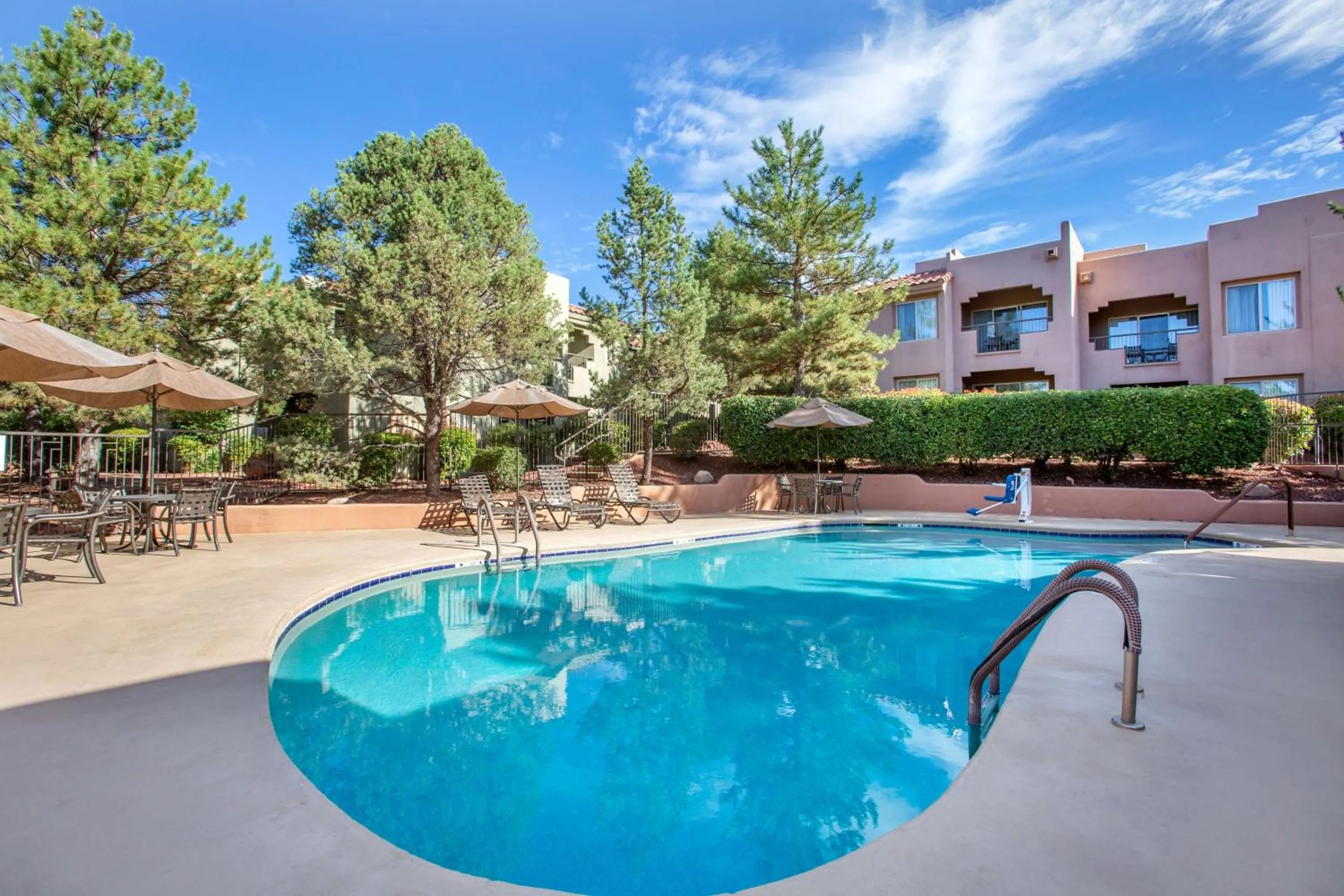 Pool view in Hilton Vacation Club Sedona Summit