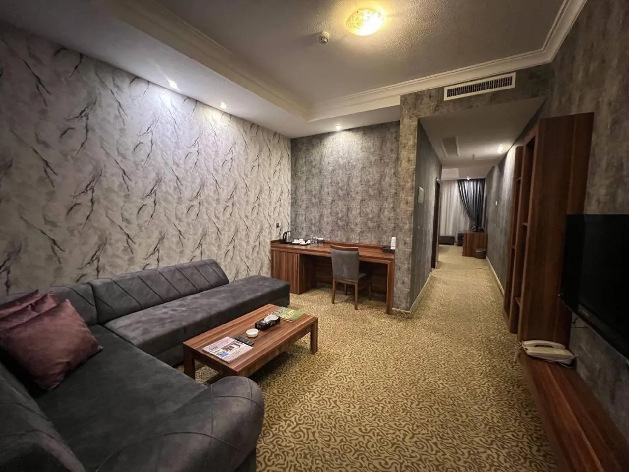 Seating area in Jouhayna Hotel&Suite