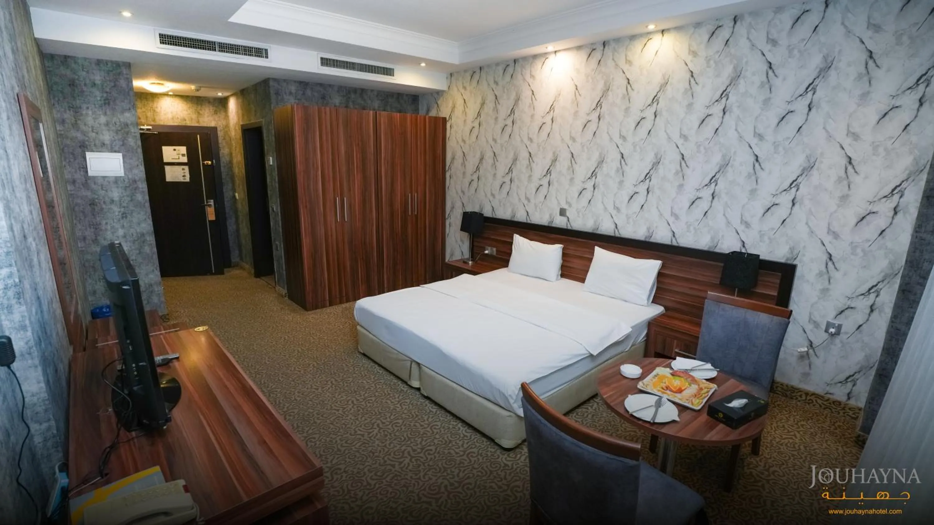 Bed in Jouhayna Hotel&Suite