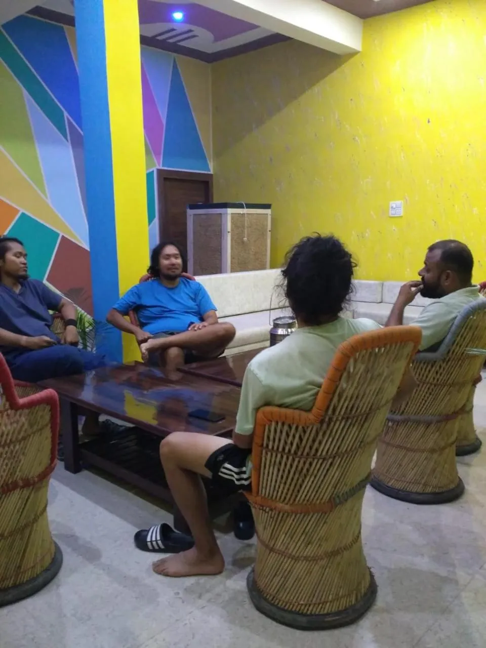 Living room in Big Brother hostel Hotel