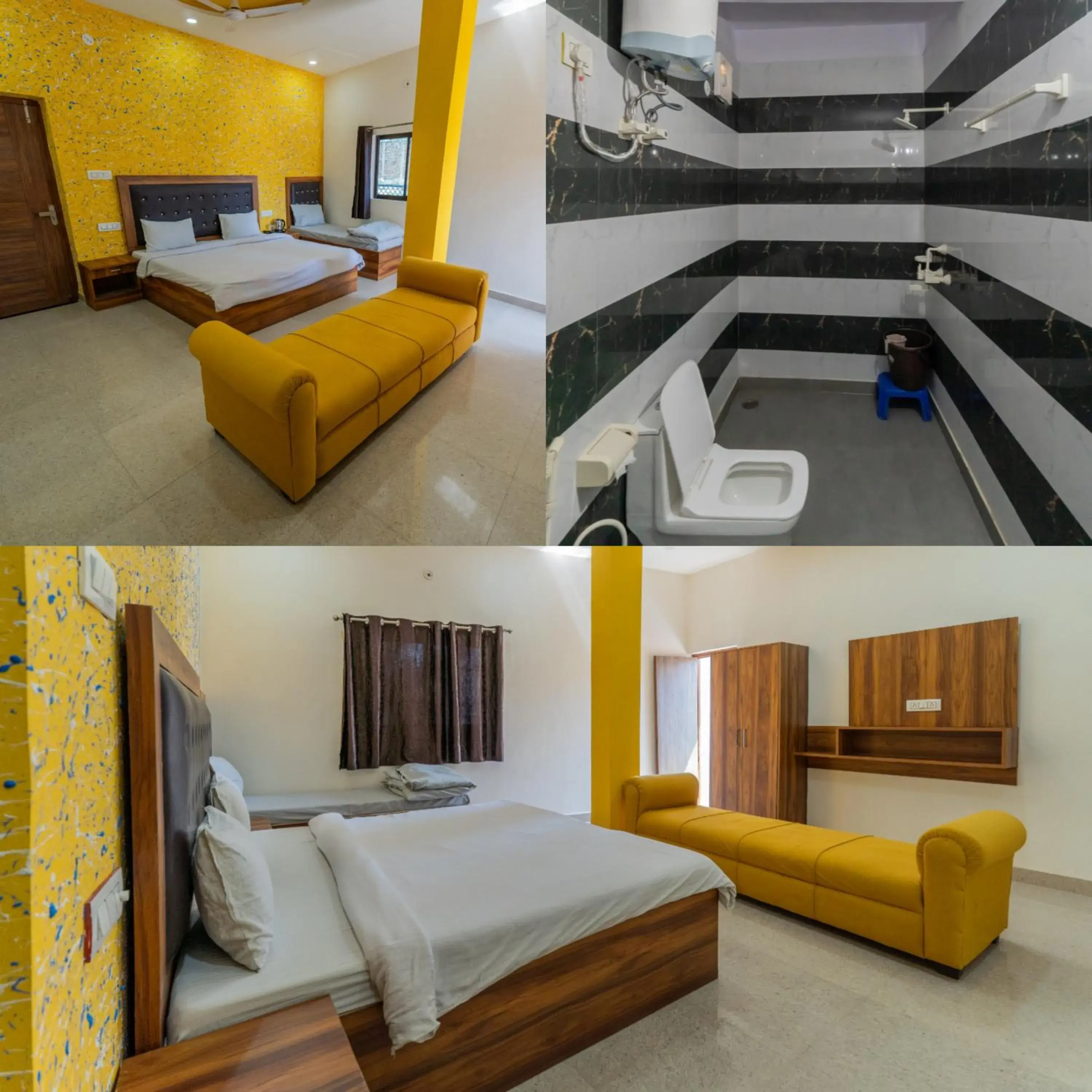 Triple Room with Balcony in Big Brother hostel Hotel Triple Room with Balcony in Big Brother hostel Hotel