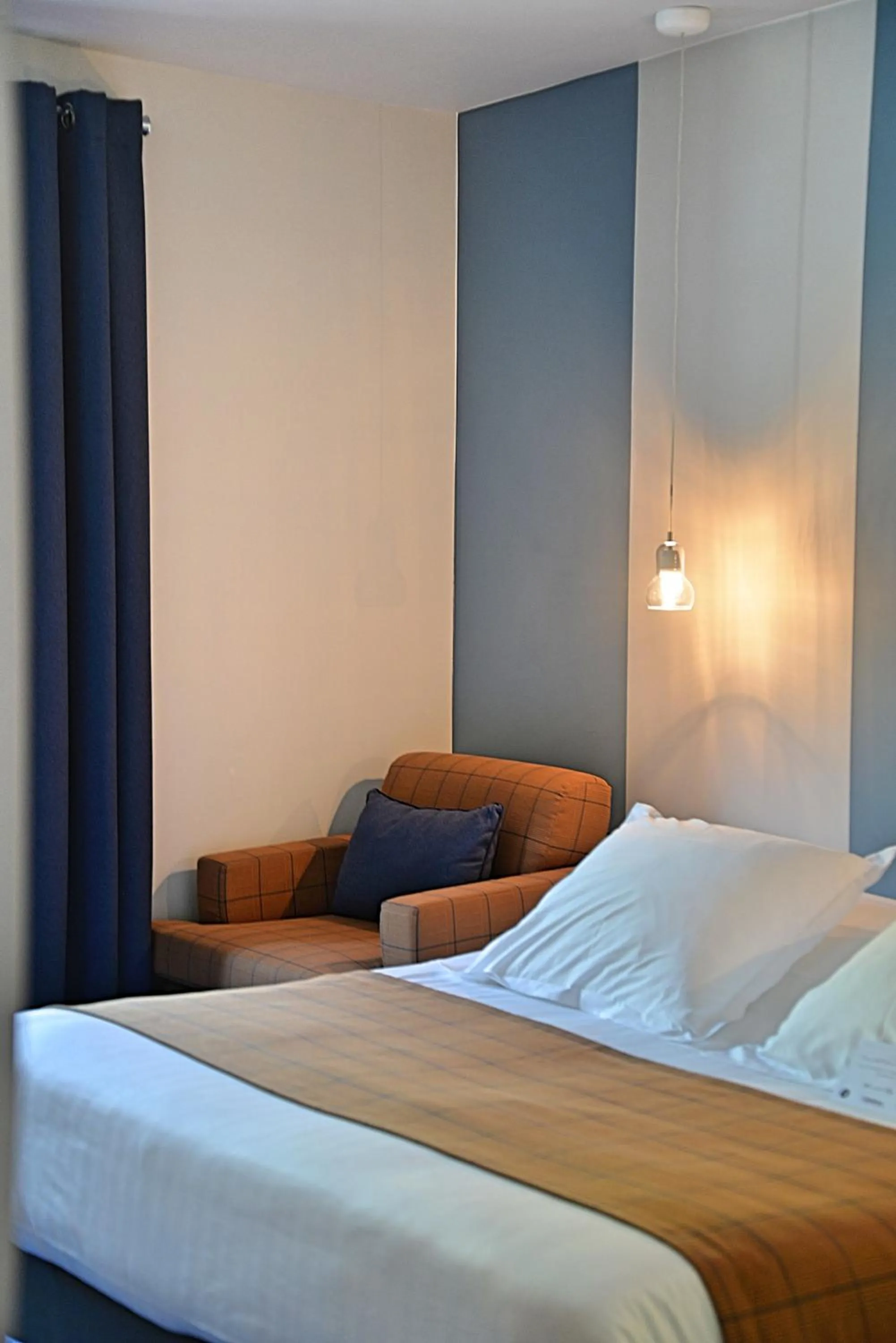 Photo of the whole room, Bed in Hôtel Beauregard, The Originals Relais