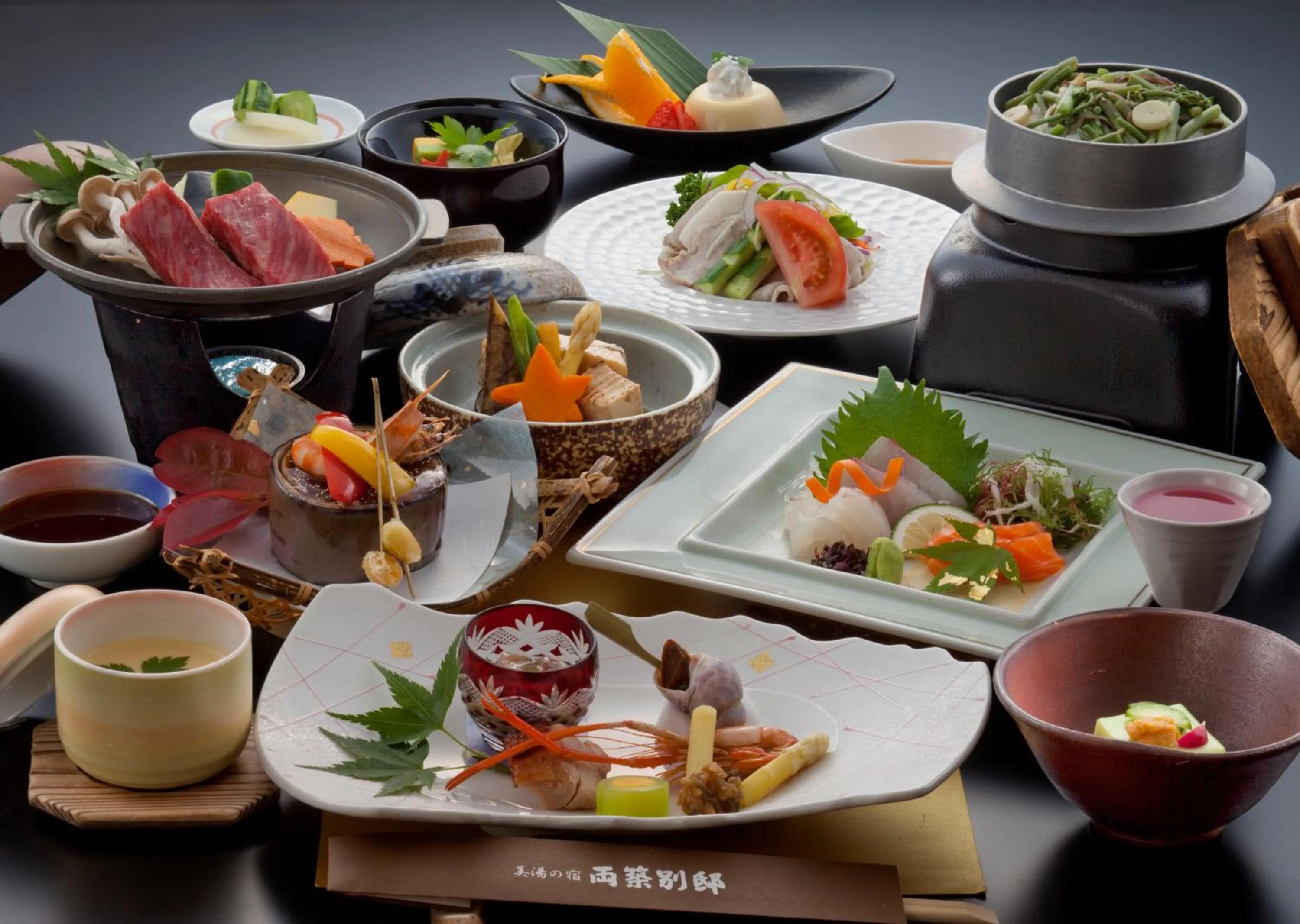 Food close-up in Ryochiku Bettei