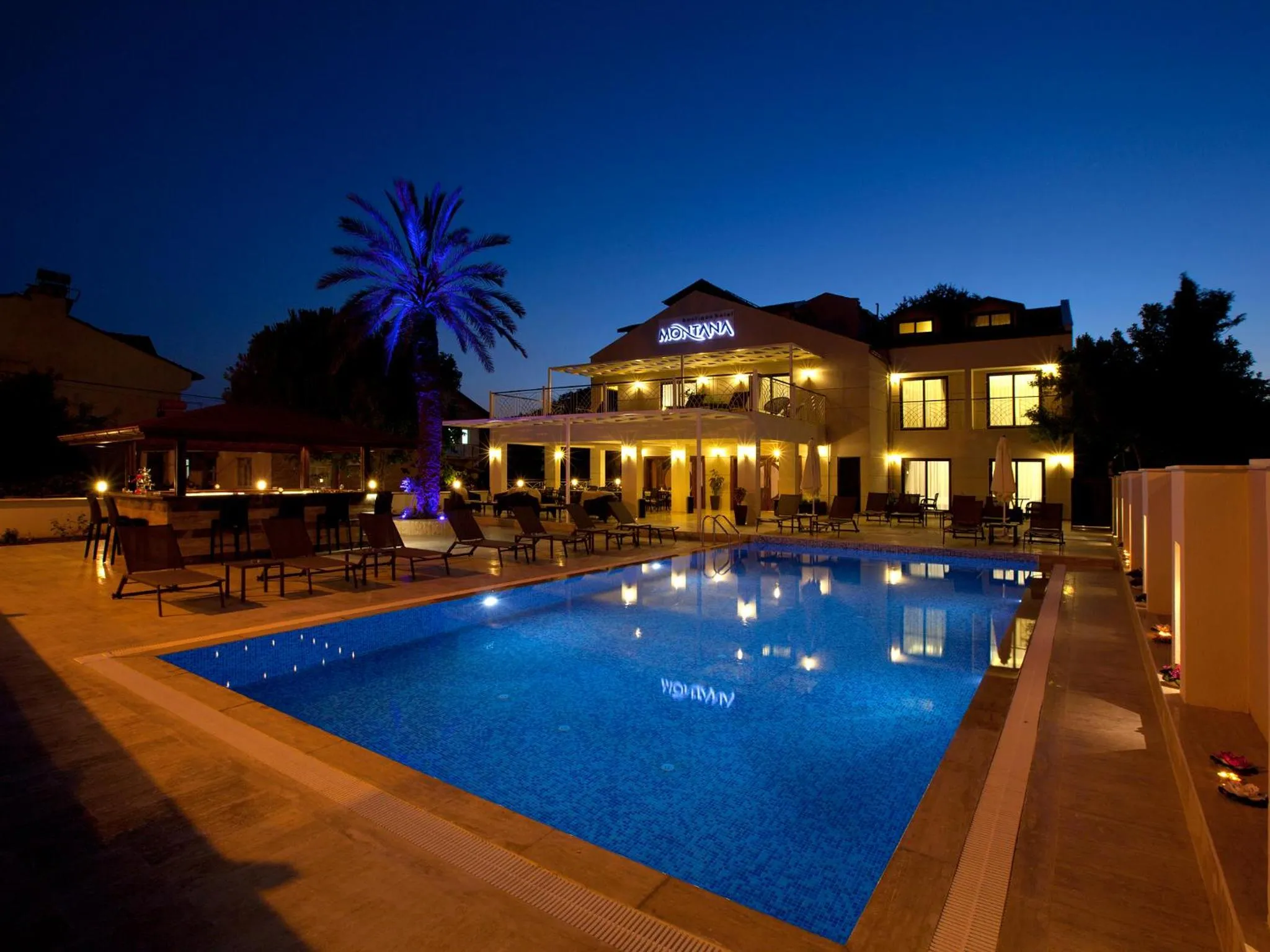 Night in Montana Hotel