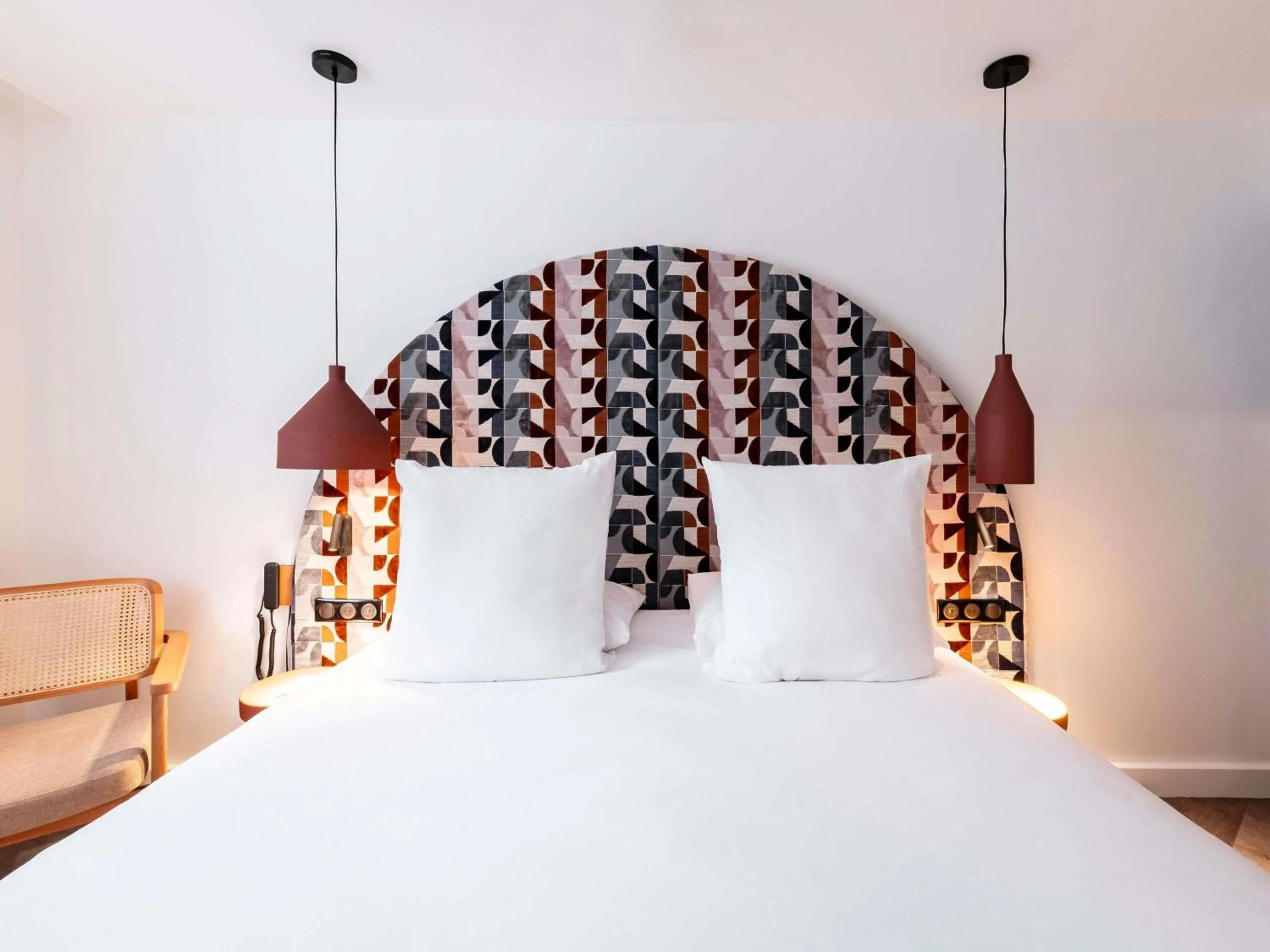 Bedroom, Bed in Mercure Quiberon Hotel