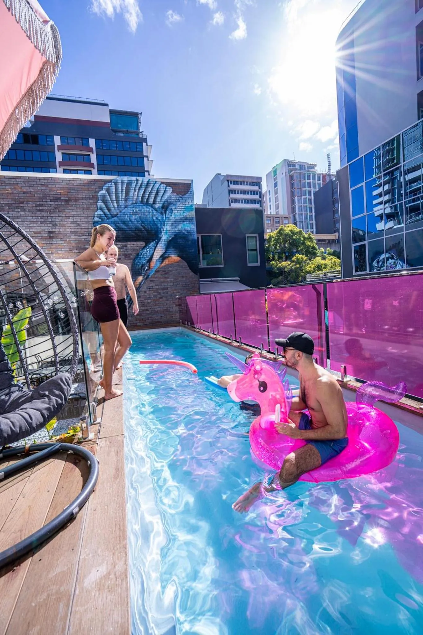 People in Brisbane Quarters