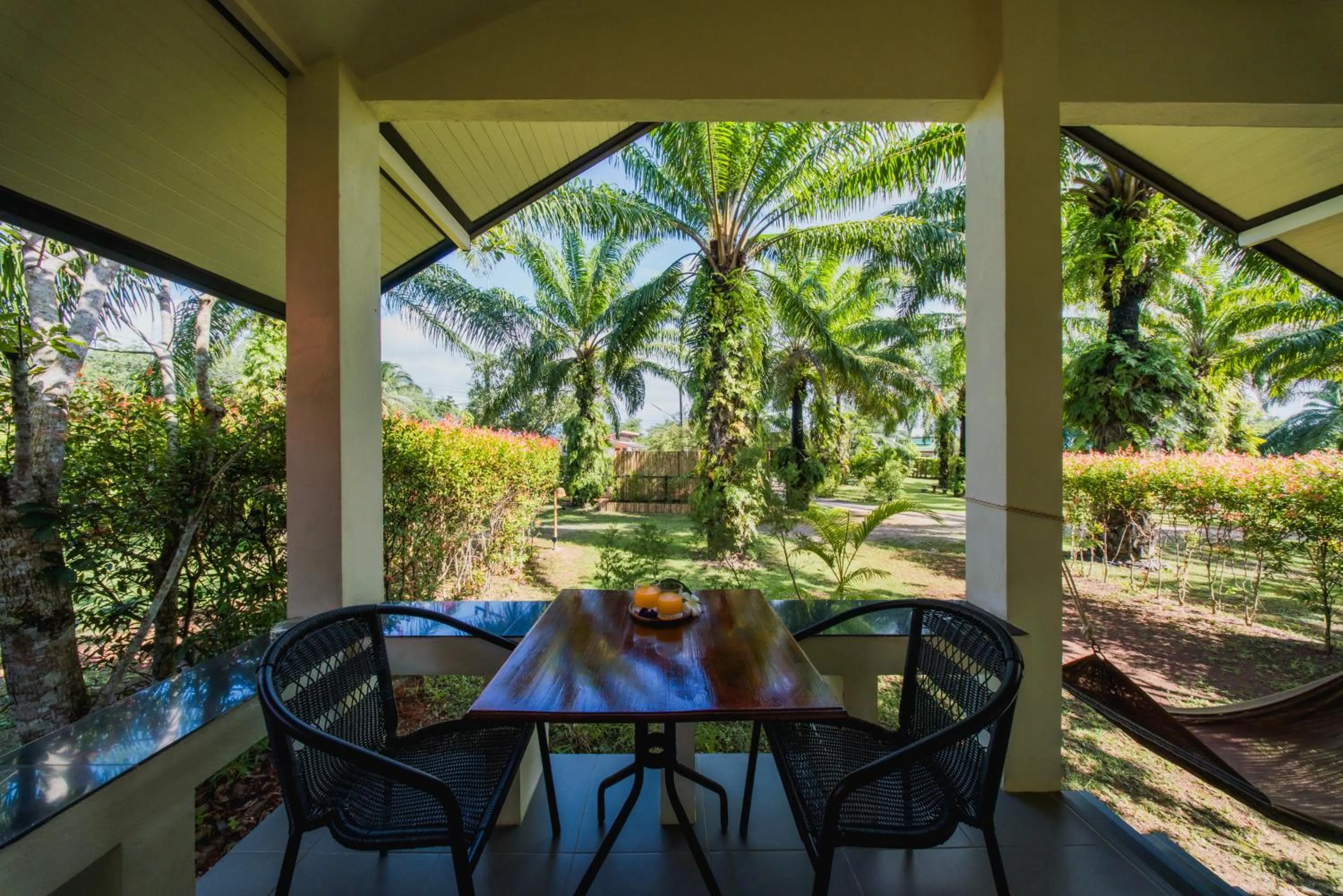Garden view in Green Garden House