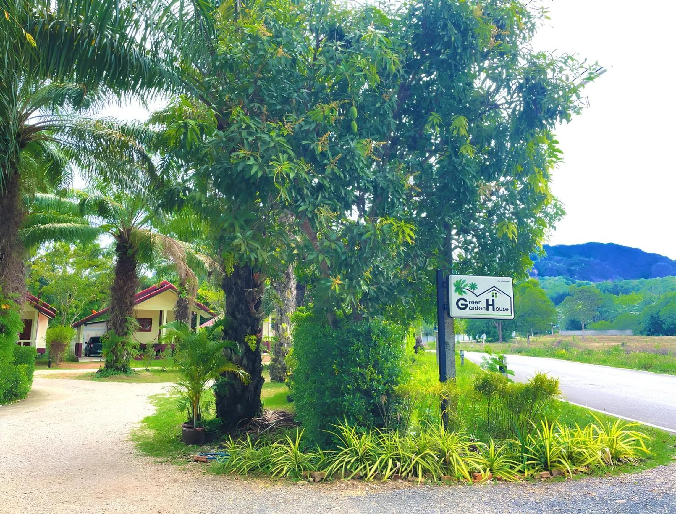 Natural landscape in Green Garden House