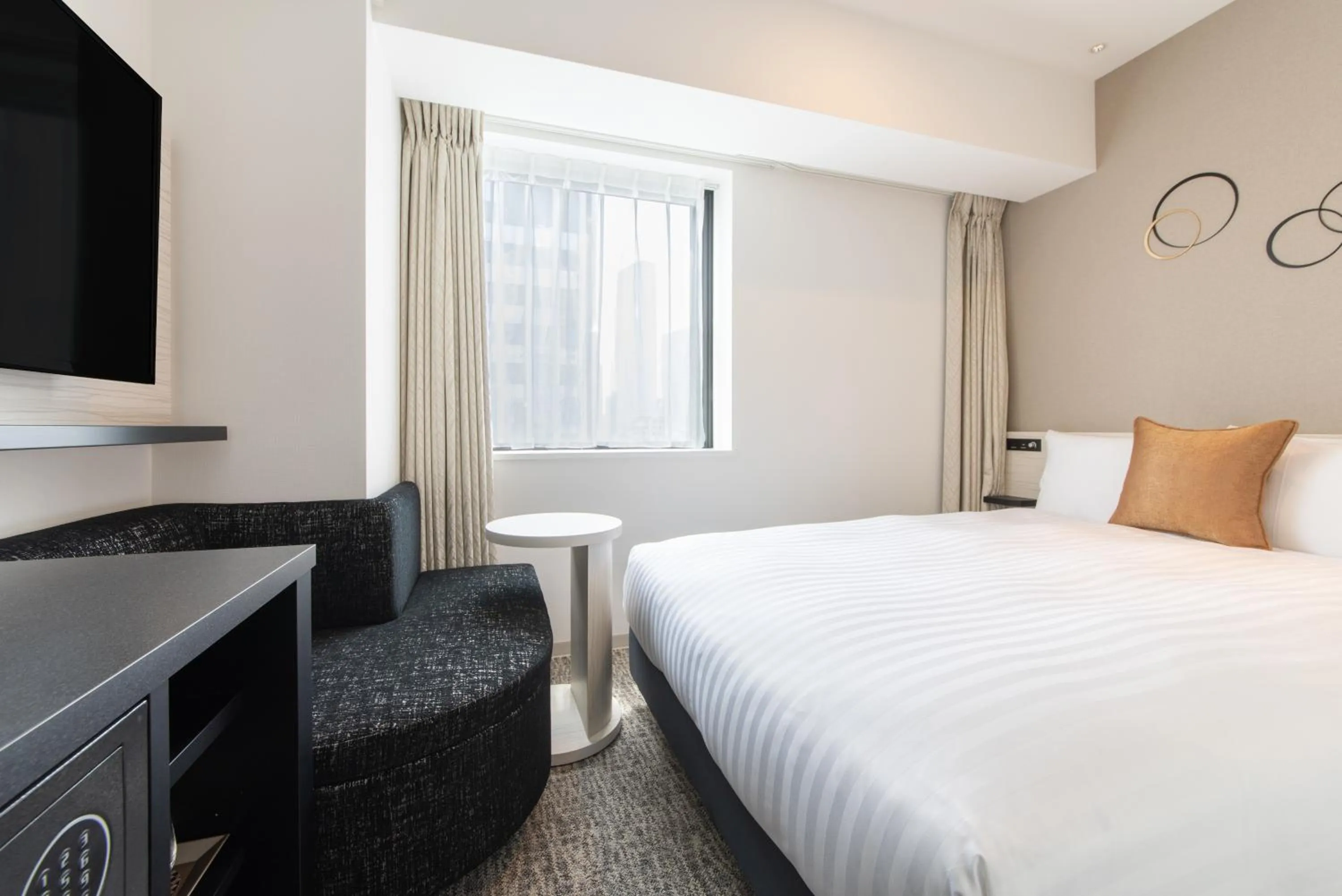 Bed in Hotel Vista Tokyo Tsukiji