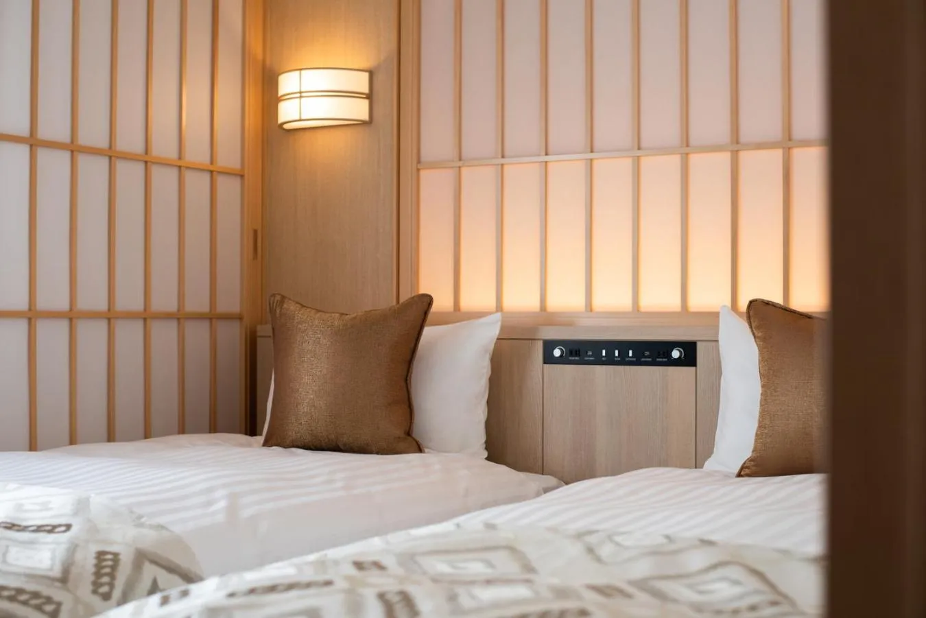 Bed in Hotel Vista Tokyo Tsukiji