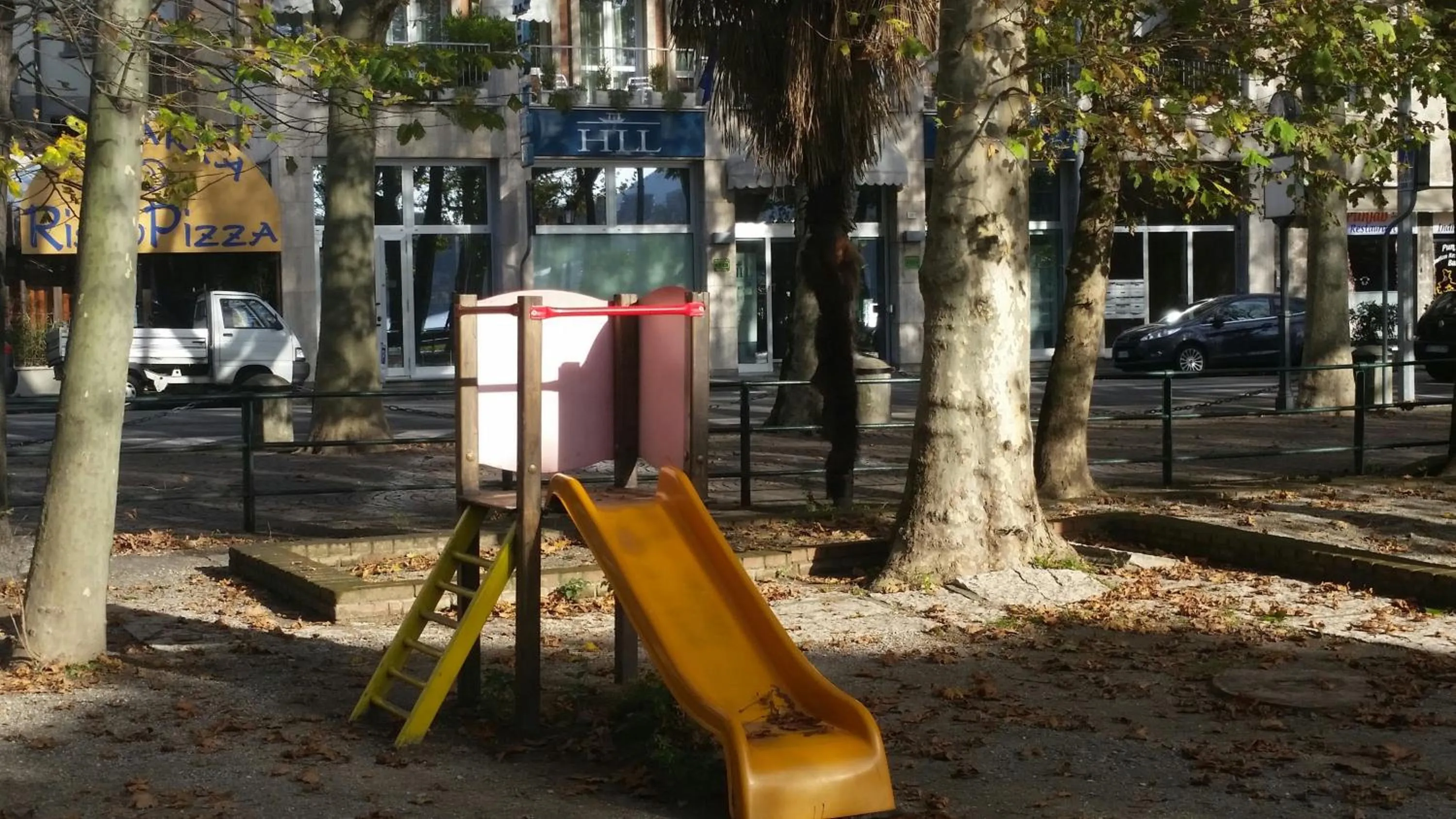 Children play ground in HLL Hotel Lungolago Lecco-Como Lake