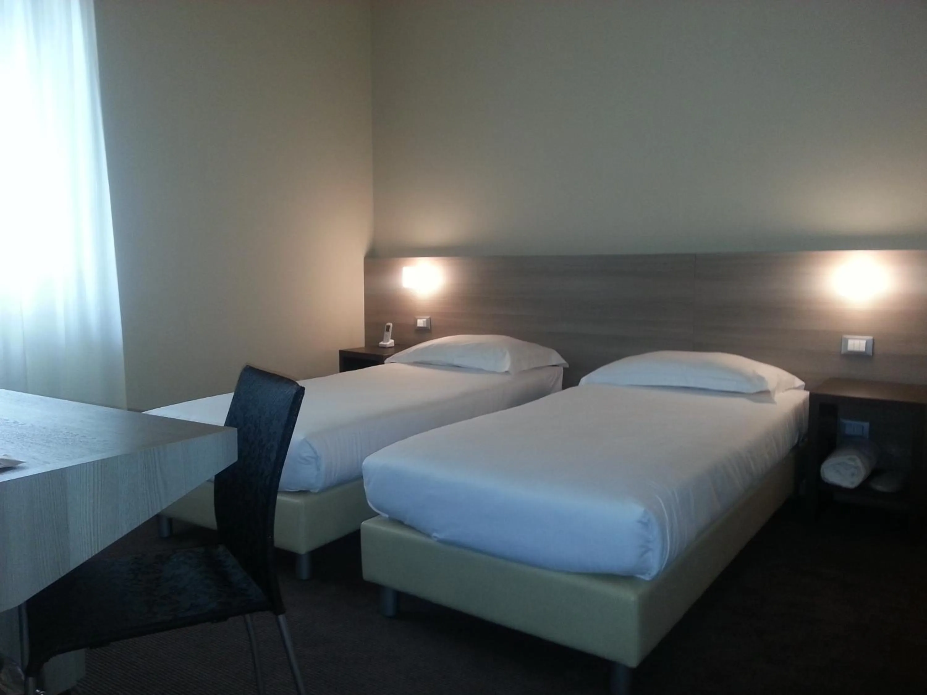 Bed in HLL Hotel Lungolago Lecco-Como Lake