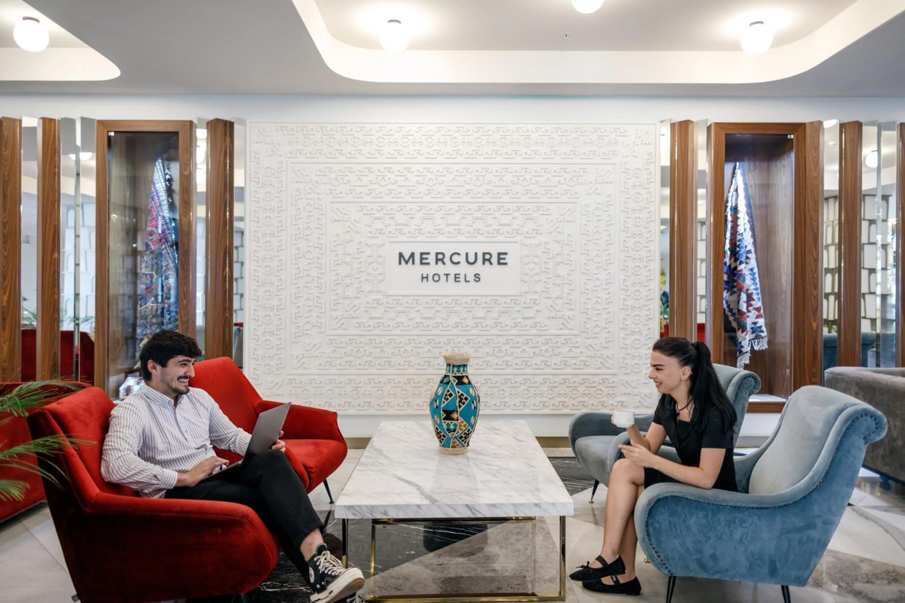 Lobby or reception in Mercure Baku City