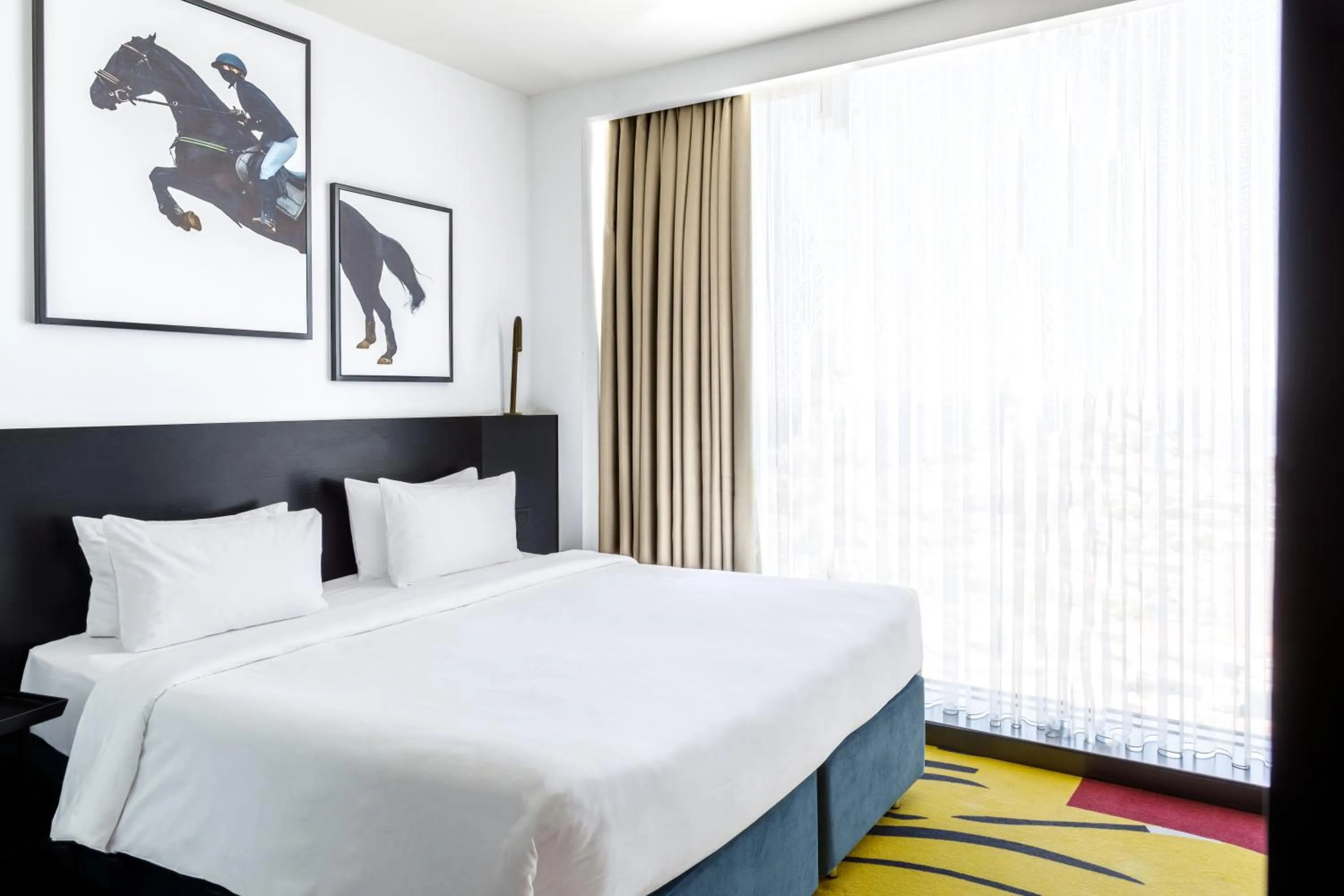 Bed in Mercure Baku City