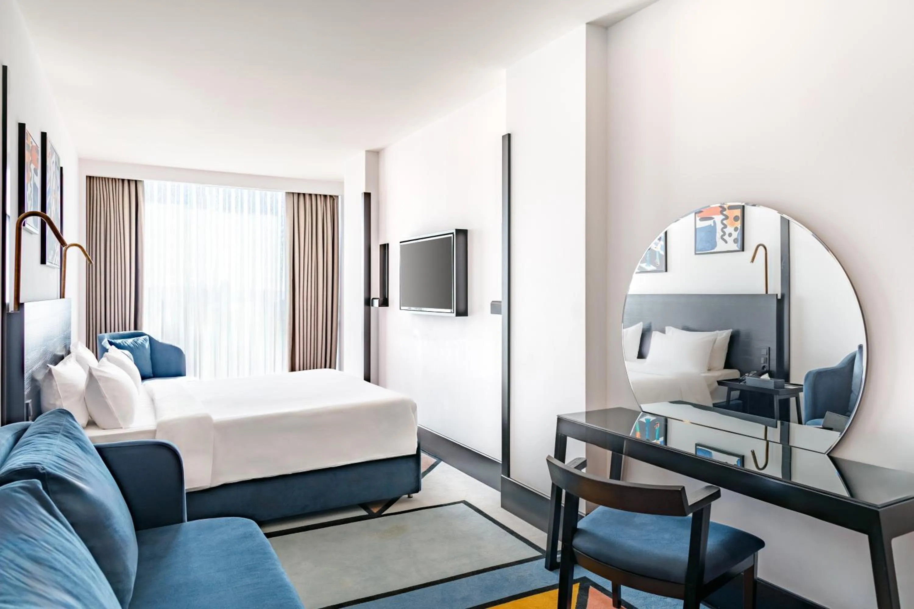 Bed in Mercure Baku City