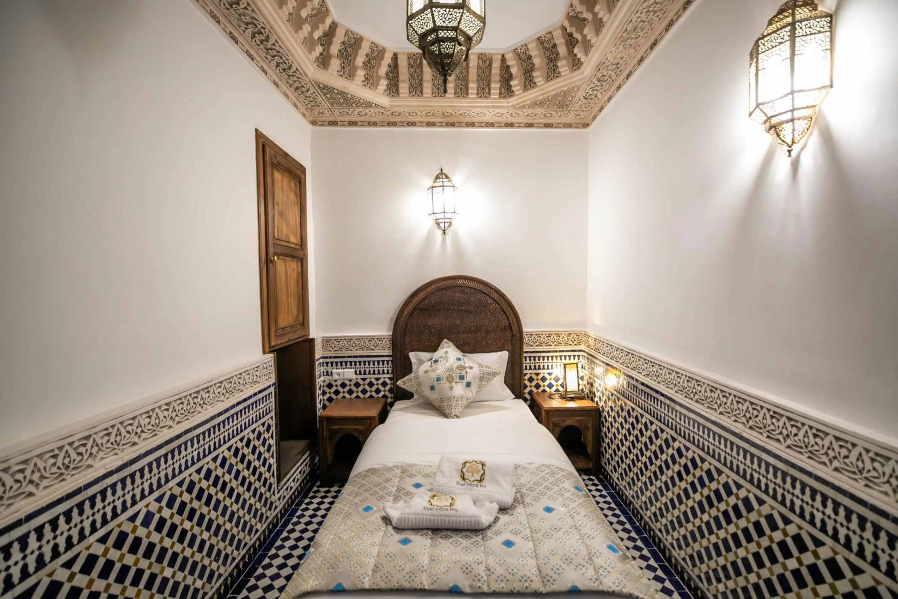 Photo of the whole room, Bed in Riad Sidrat Fes