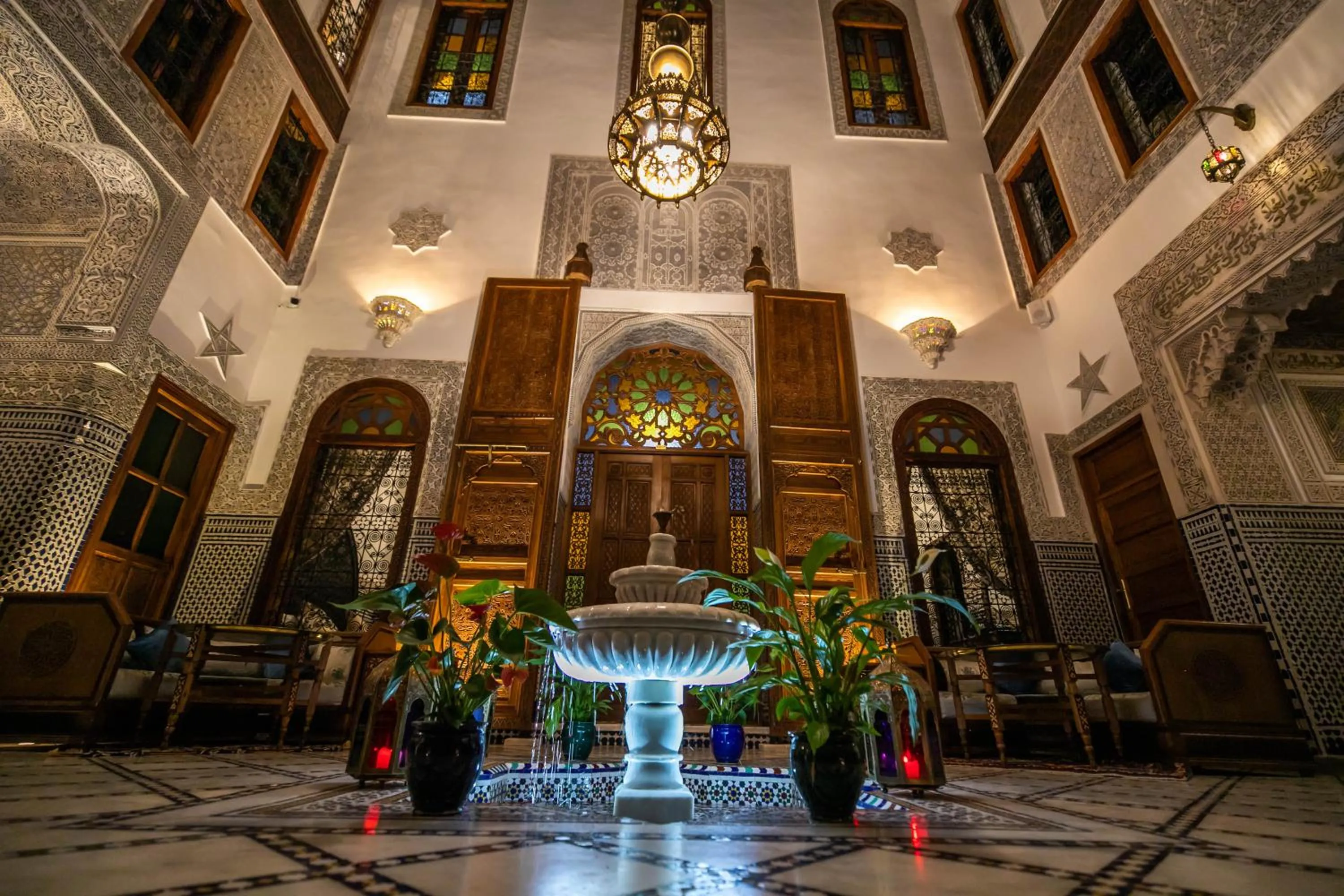 Patio in Riad Sidrat Fes