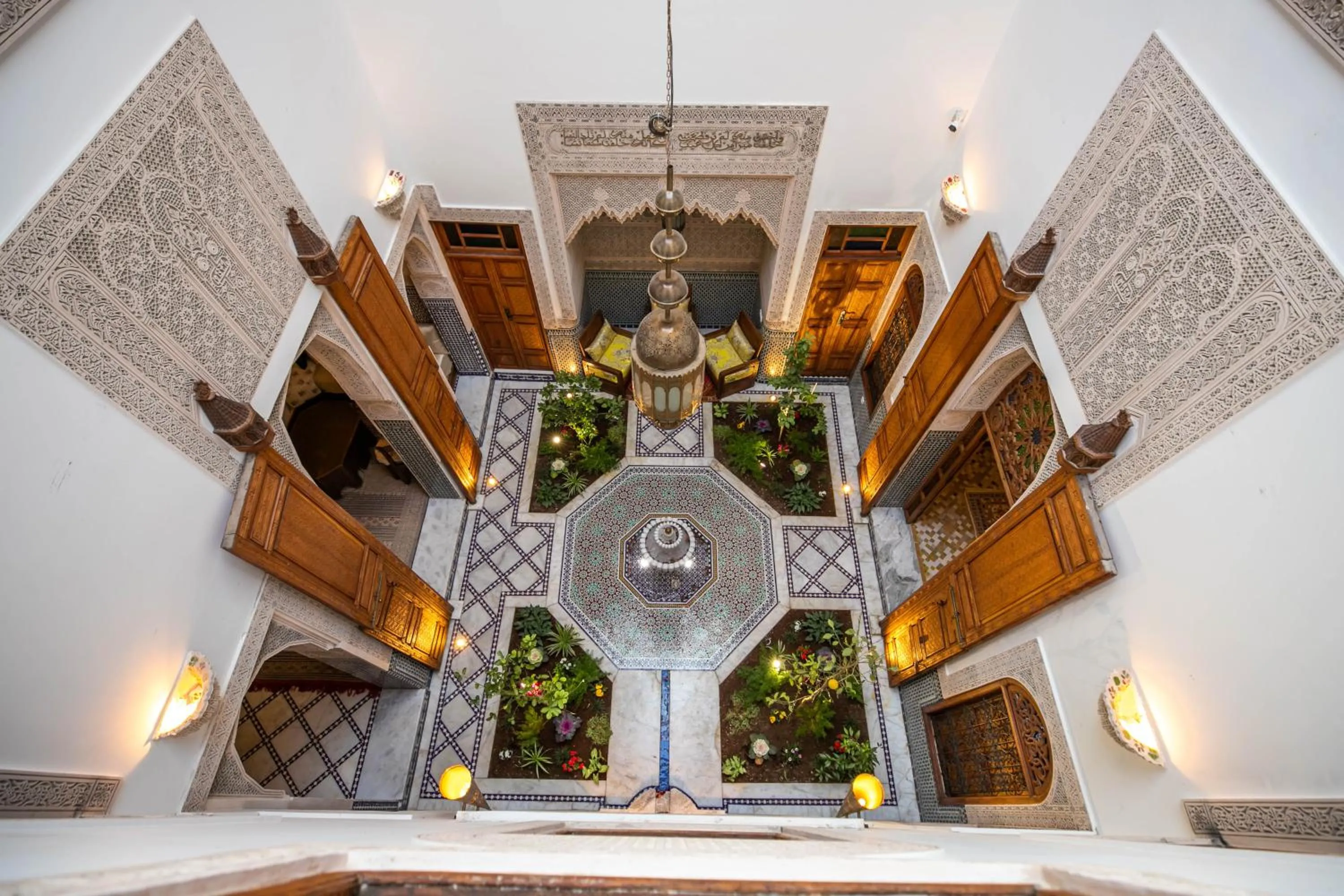 Garden in Riad Sidrat Fes