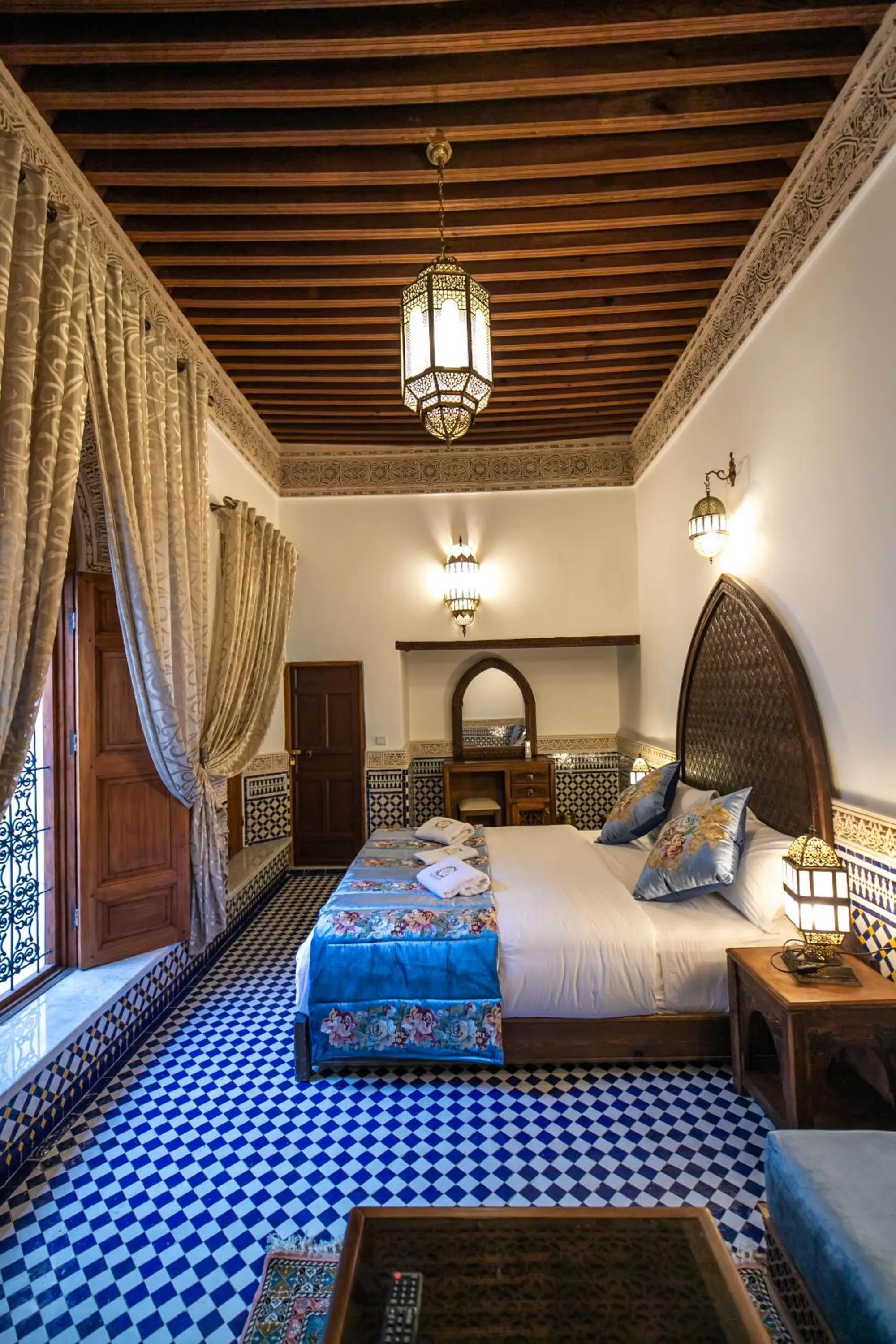 Bedroom, Bed in Riad Sidrat Fes