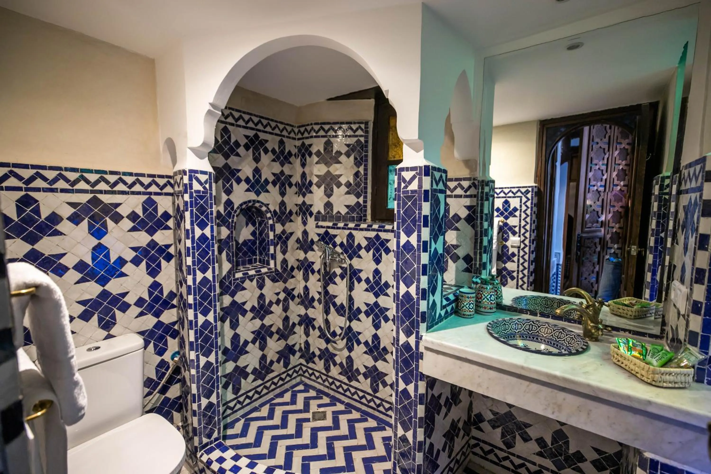 Bathroom in Riad Sidrat Fes