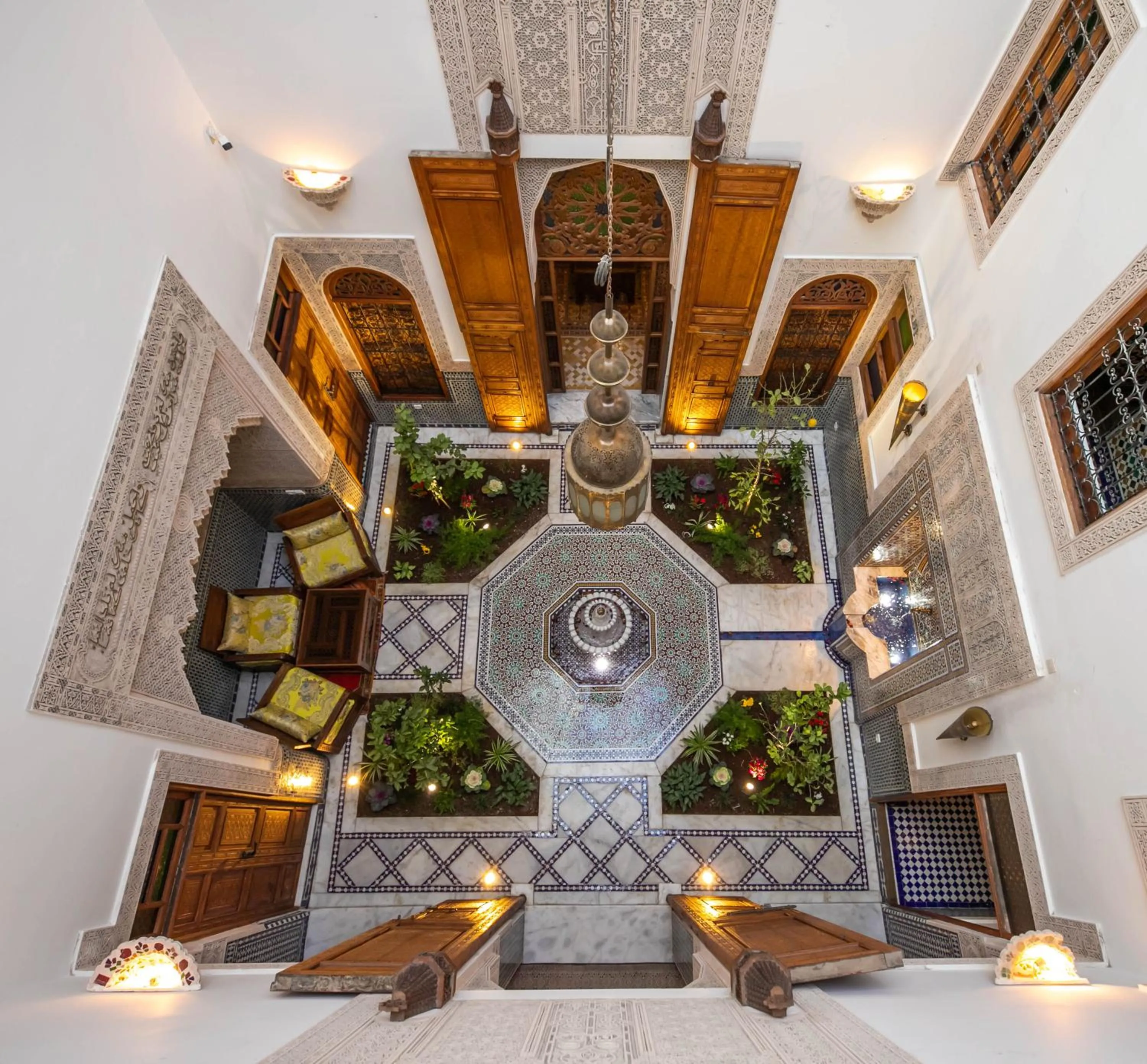 Garden in Riad Sidrat Fes