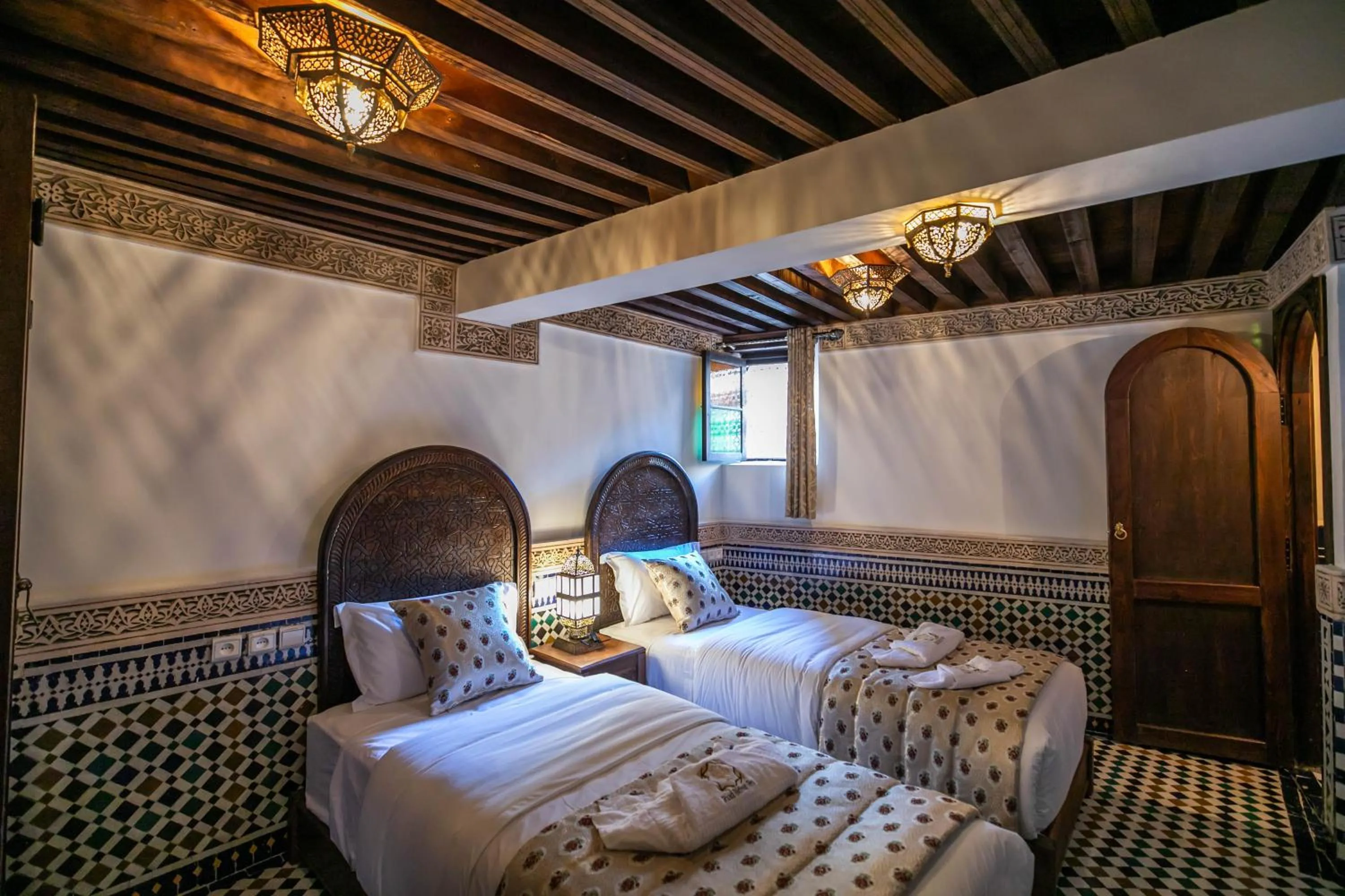 Photo of the whole room, Bed in Riad Sidrat Fes