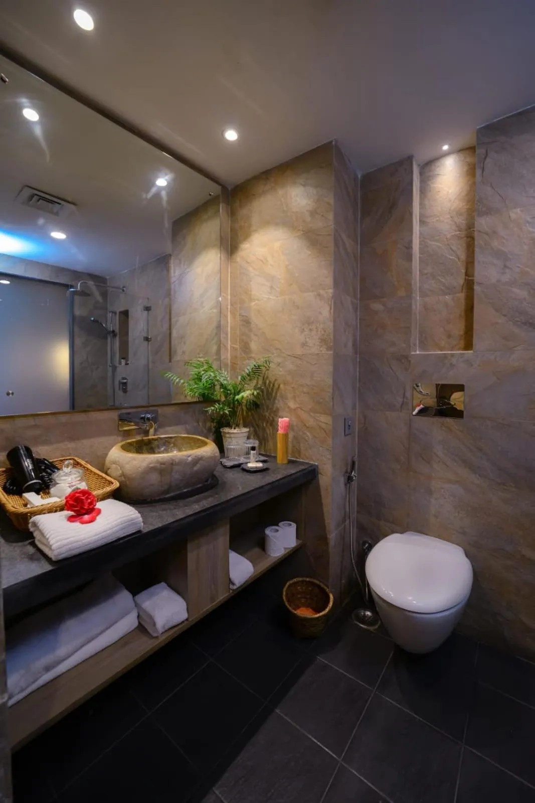 Bathroom in Sarangkot Mountain Lodge