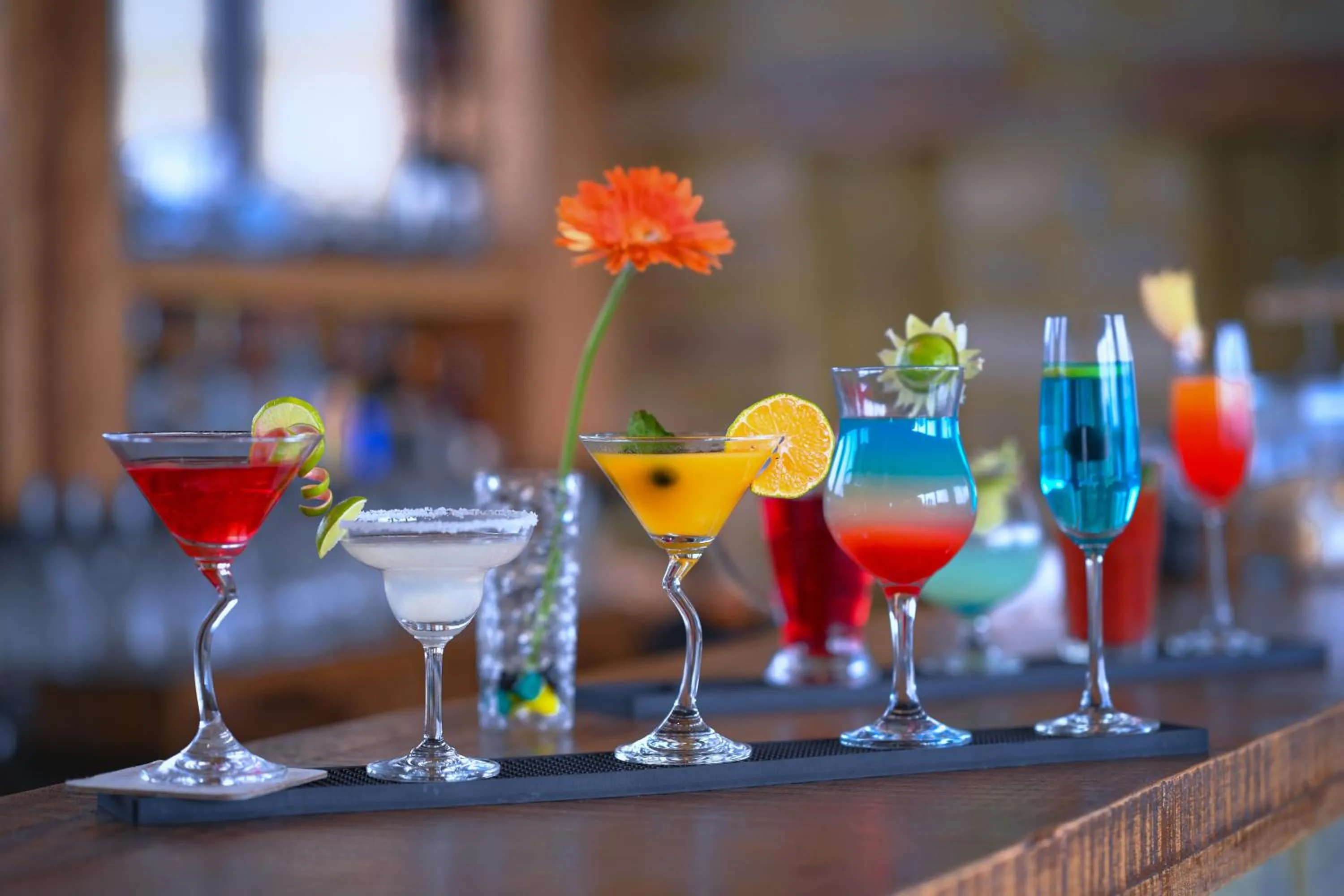 Lounge or bar in Sarangkot Mountain Lodge