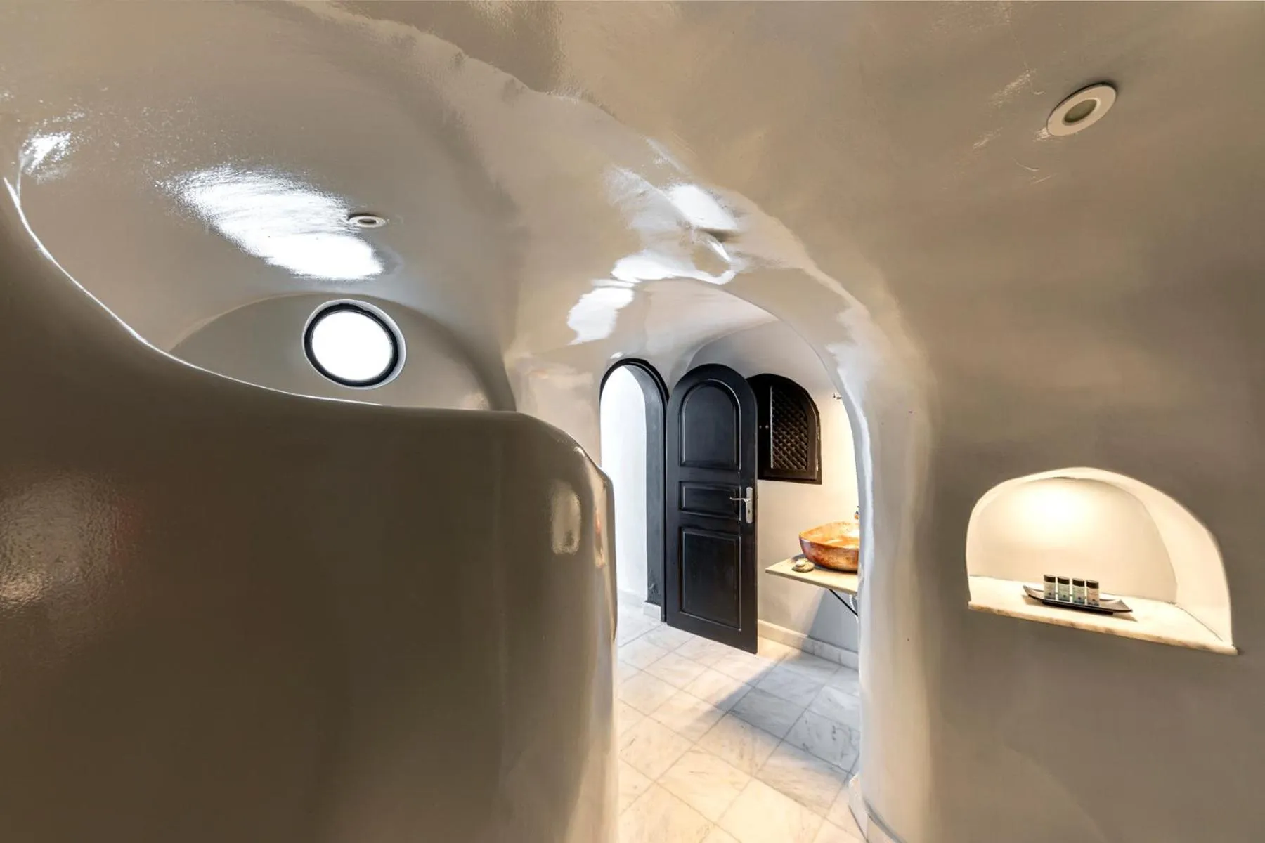 Decorative detail in Pearl of Caldera Oia - Boutique Hotel by Pearl Hotel Collection