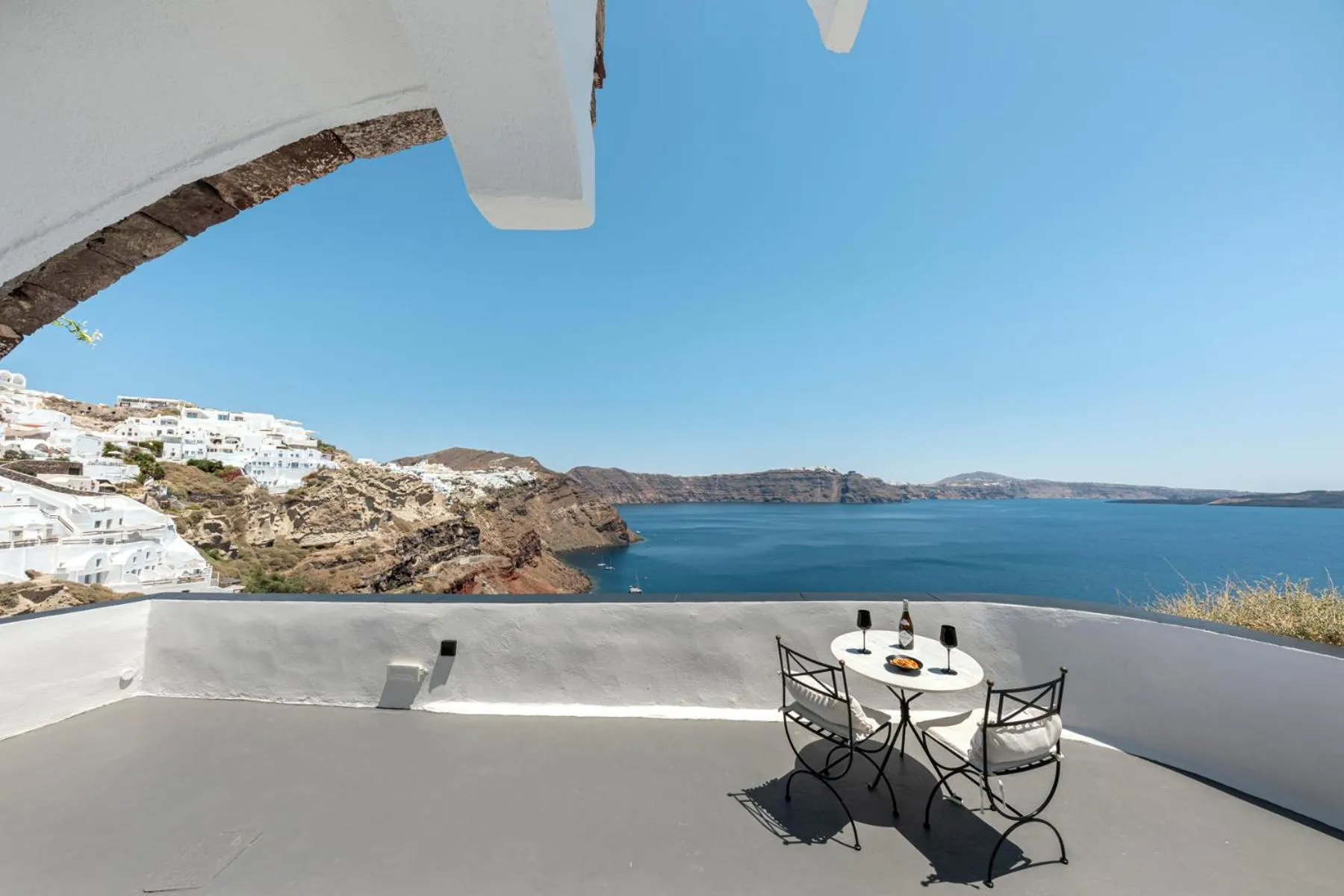 View (from property/room) in Pearl of Caldera Oia - Boutique Hotel by Pearl Hotel Collection