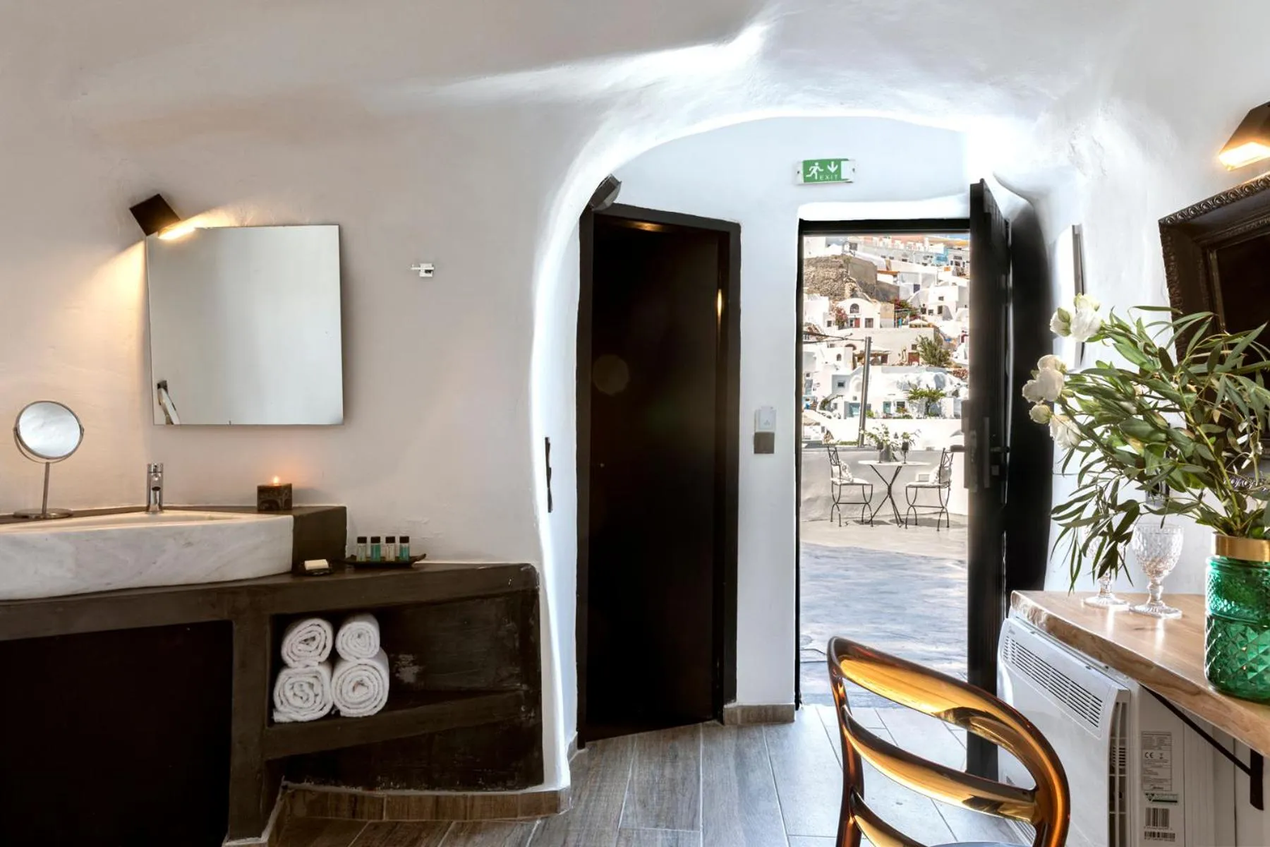 View (from property/room) in Pearl of Caldera Oia - Boutique Hotel by Pearl Hotel Collection