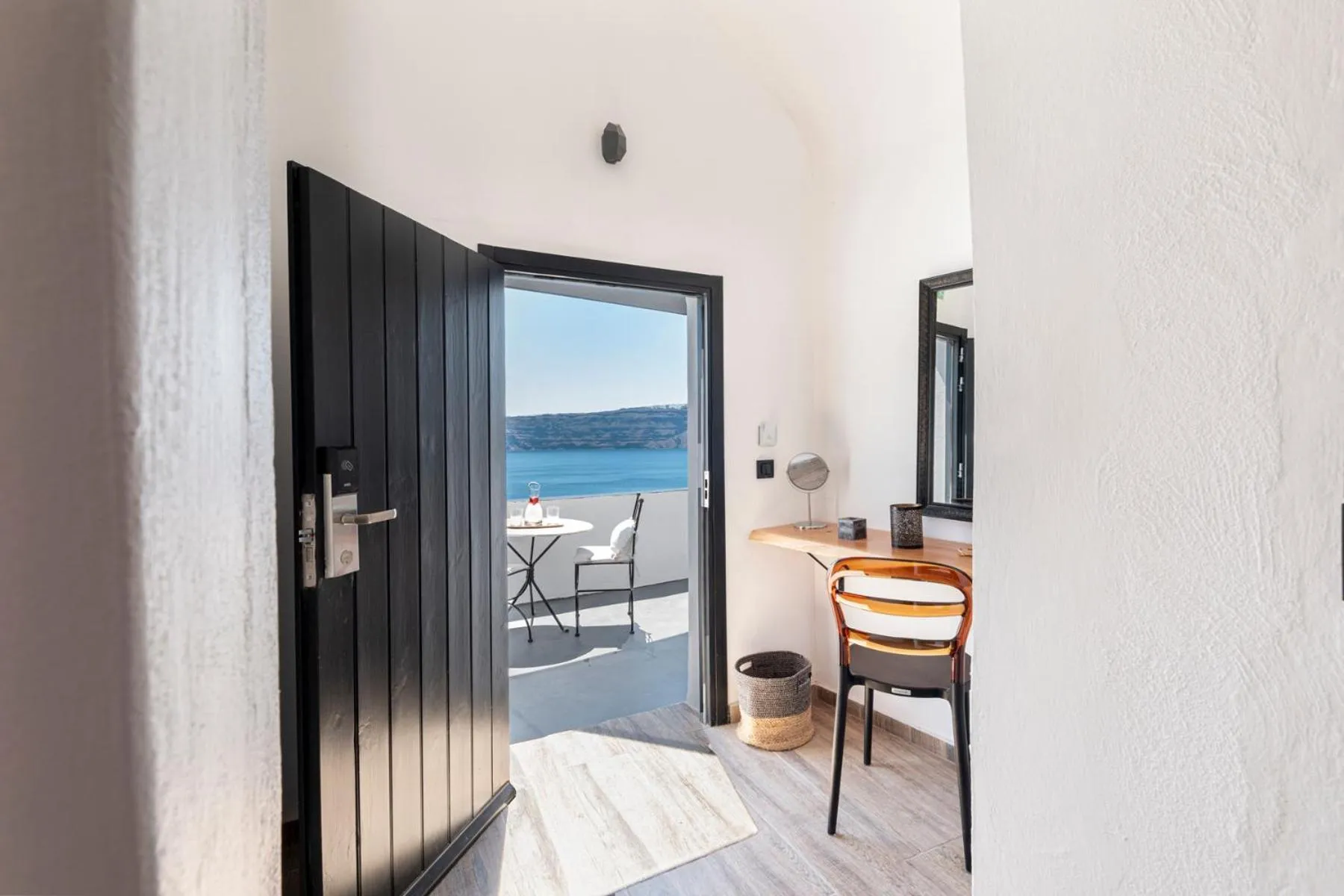 Balcony/Terrace in Pearl of Caldera Oia - Boutique Hotel by Pearl Hotel Collection