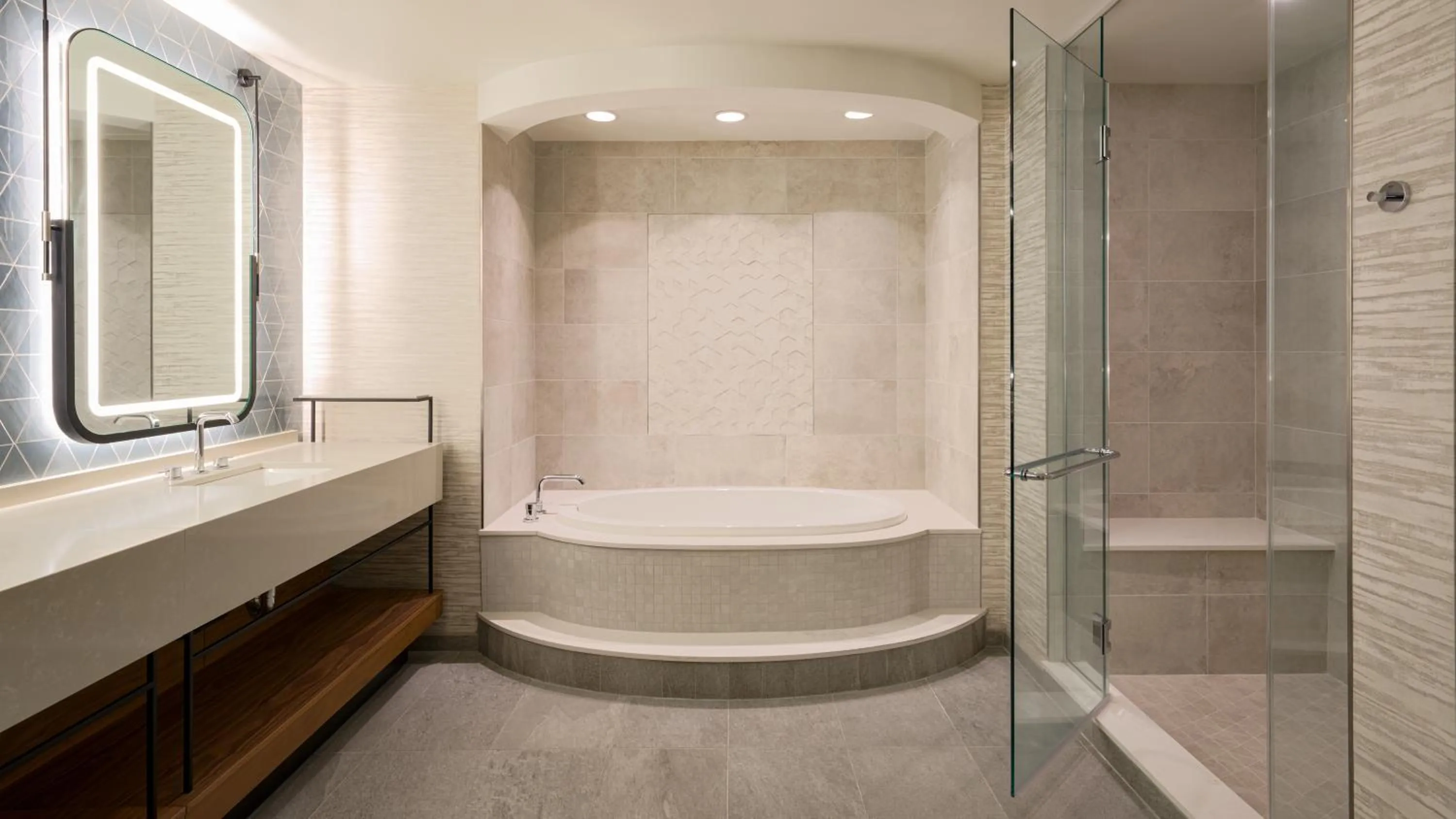 Bathroom in Harrah's Resort Atlantic City, A Caesars Destination