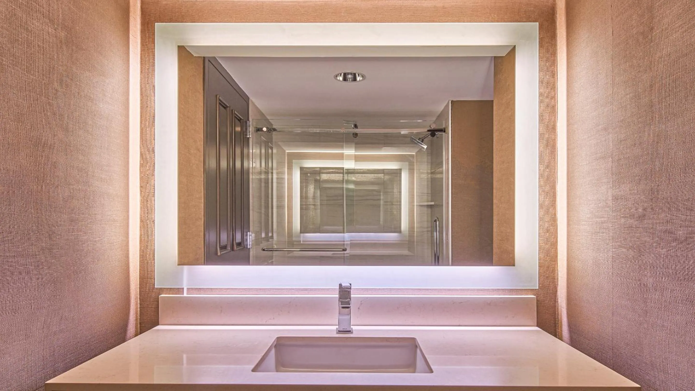 Bathroom in Harrah's Resort Atlantic City, A Caesars Destination