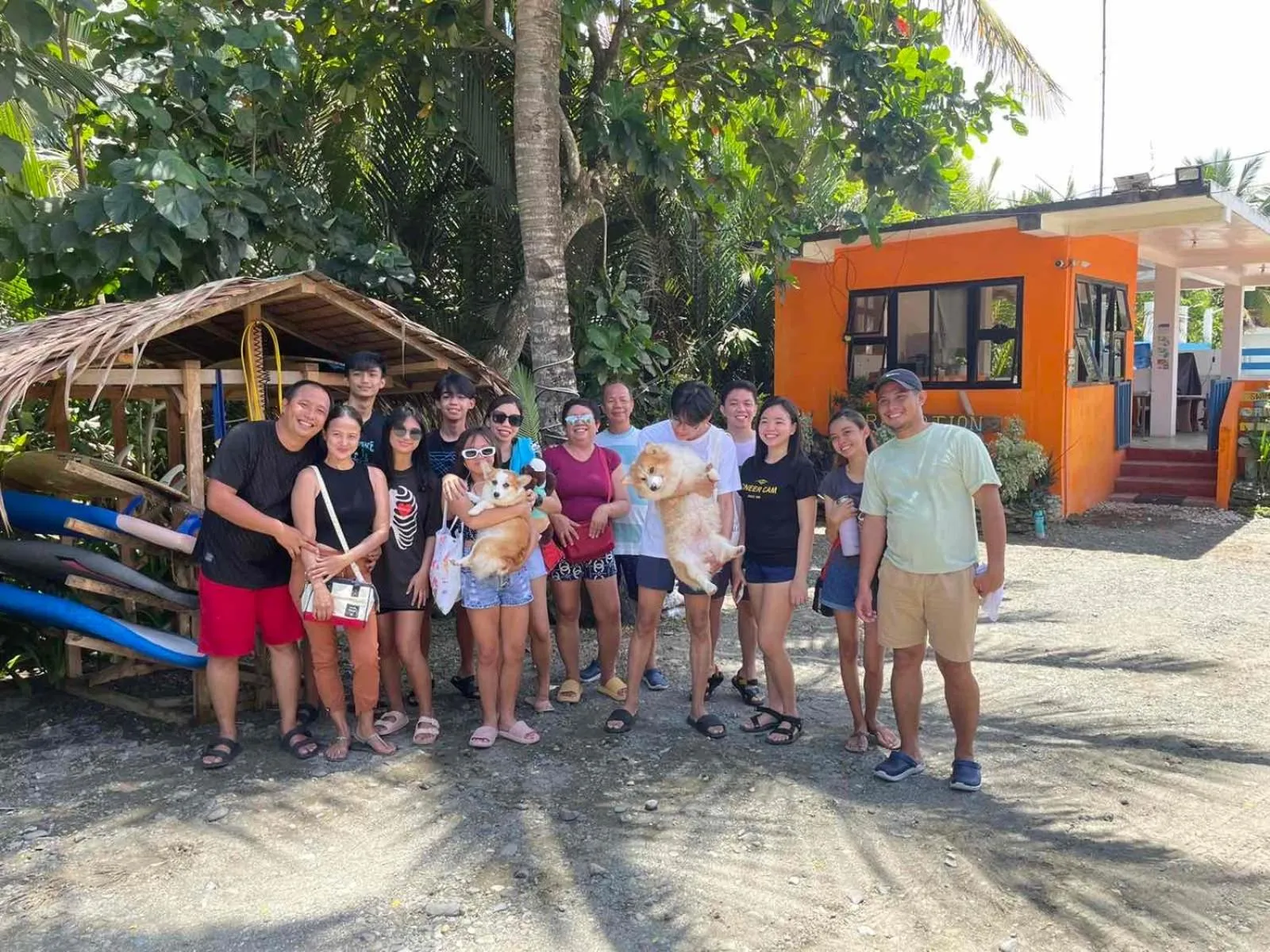 group of guests in Lotus Sun & Waves Beach Resort