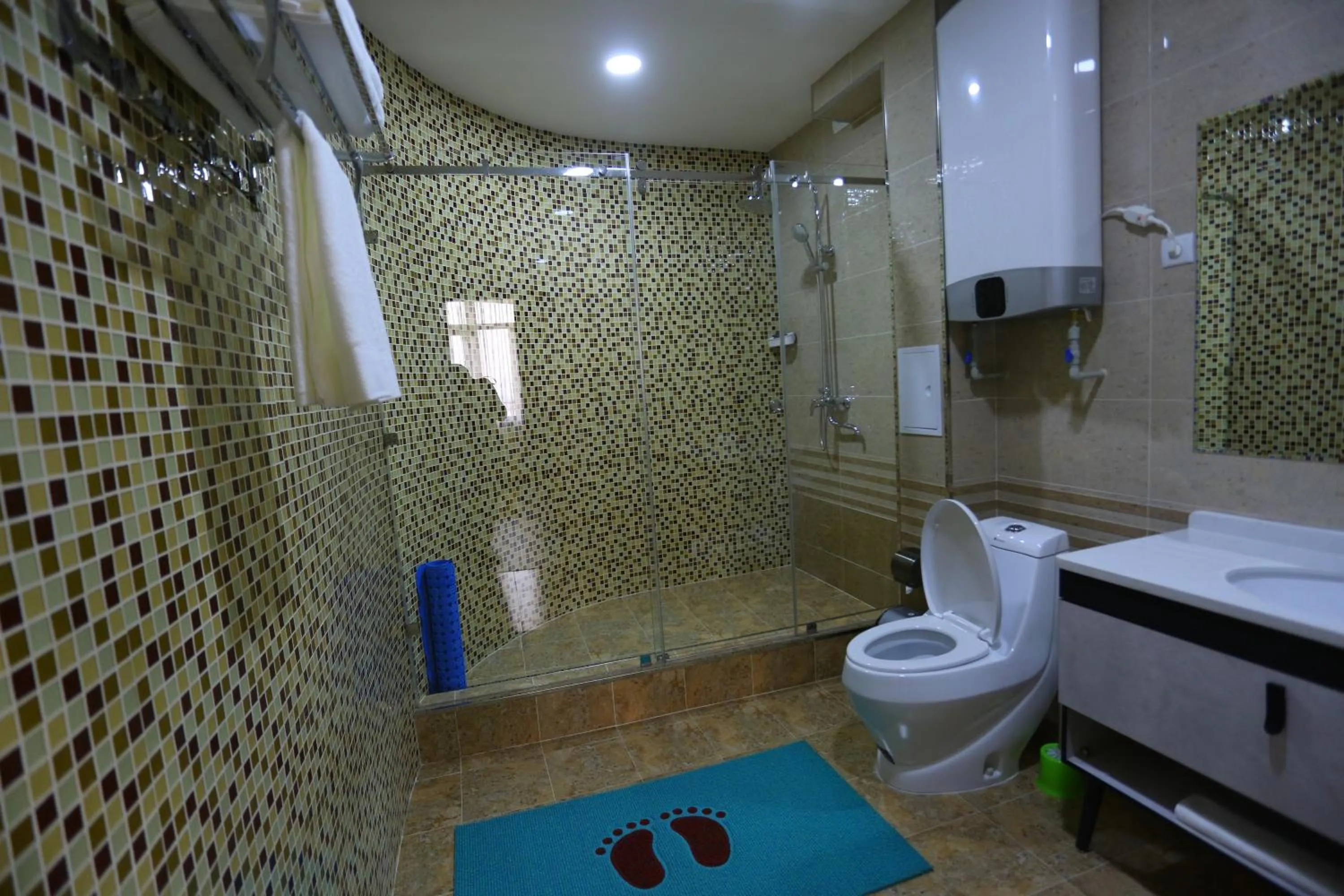 Shower in Hotel 777