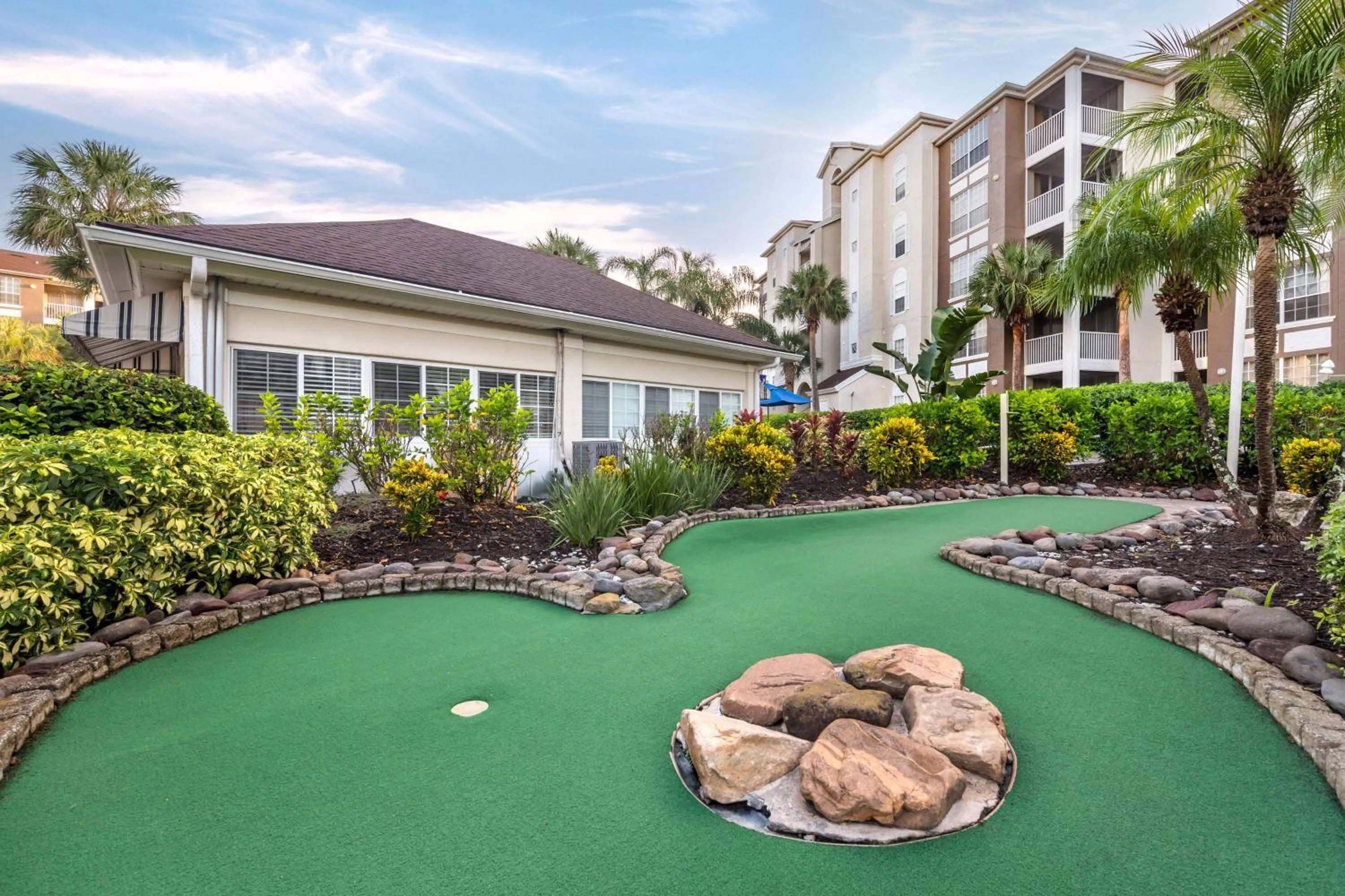 Golfcourse in Hilton Vacation Club Grande Villas Orlando