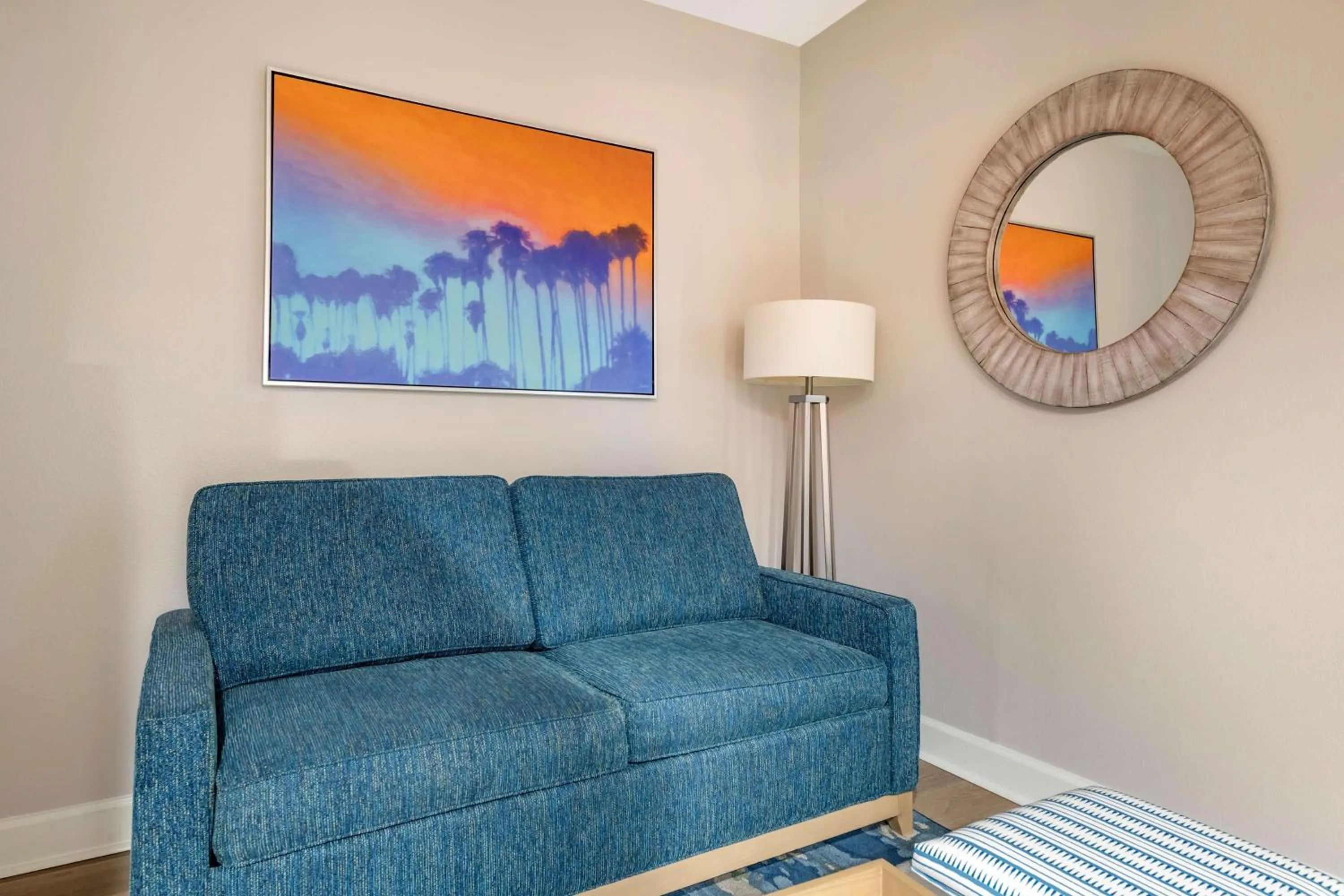 Living room in Hilton Vacation Club Grande Villas Orlando