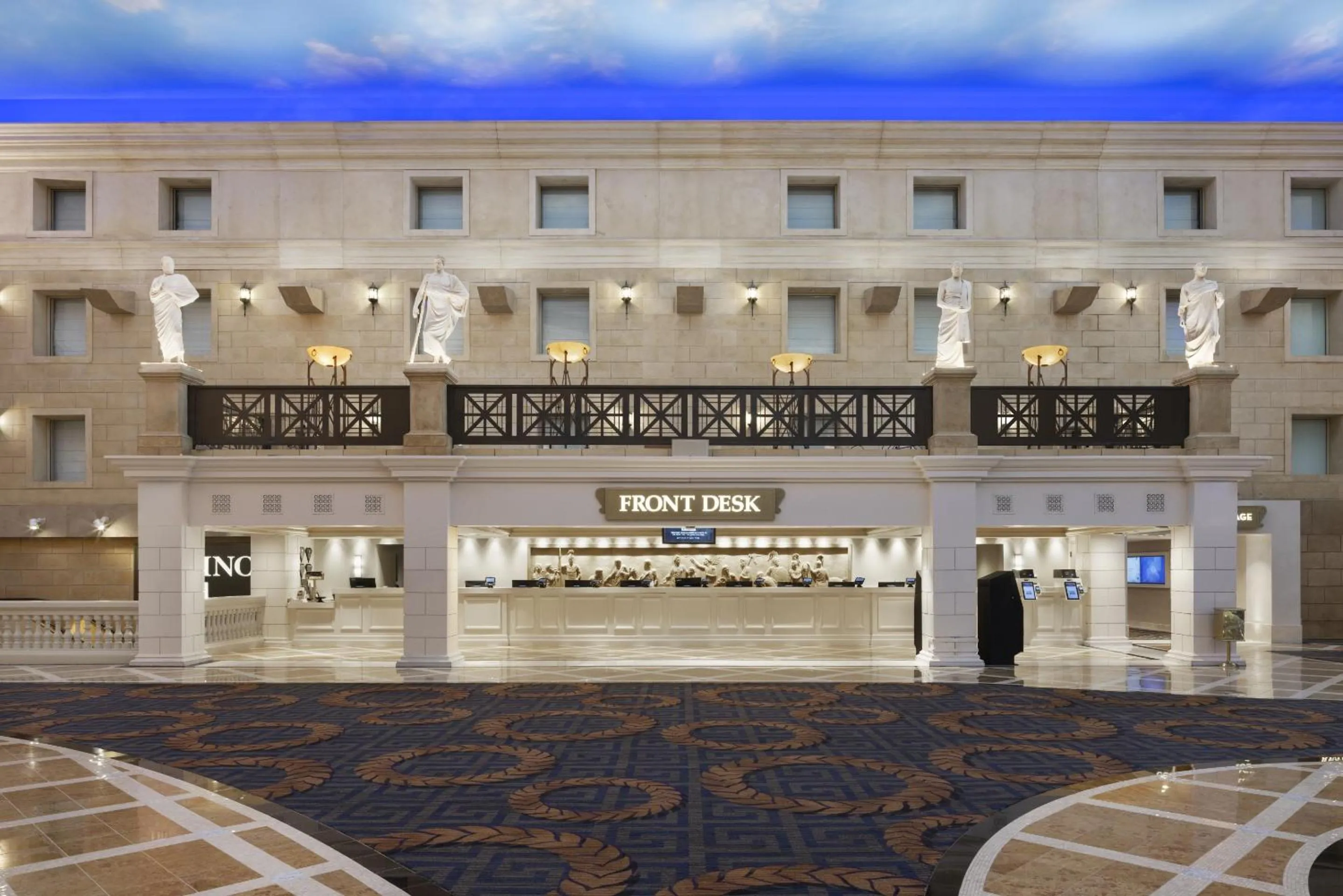 Lobby or reception in Caesars Atlantic City, A Caesars Destination