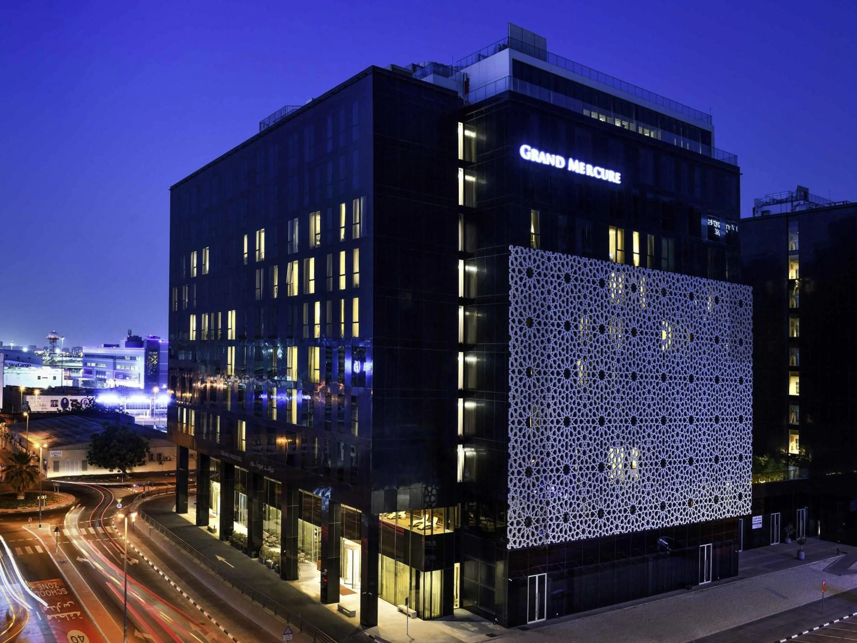 Property building in Grand Mercure Dubai City