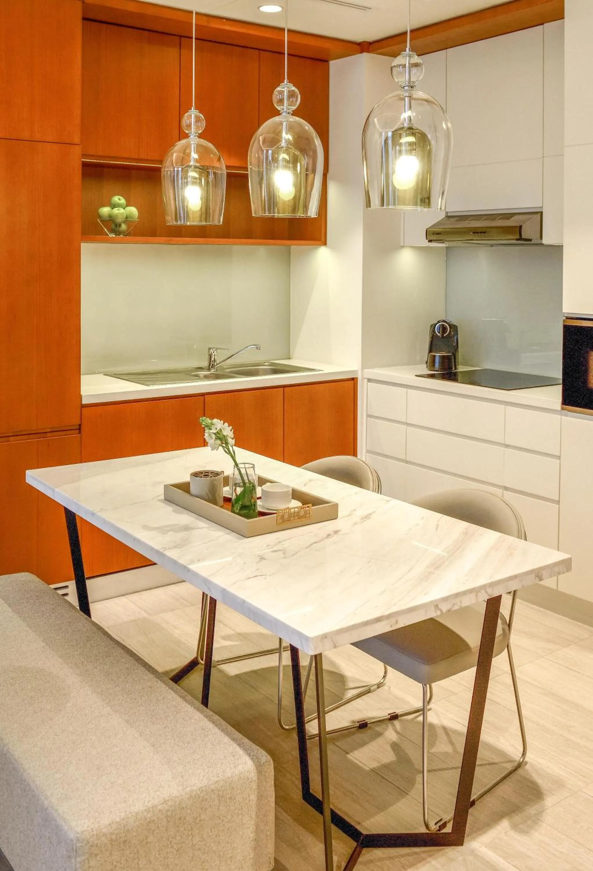 Kitchen or kitchenette in Grand Mercure Dubai City